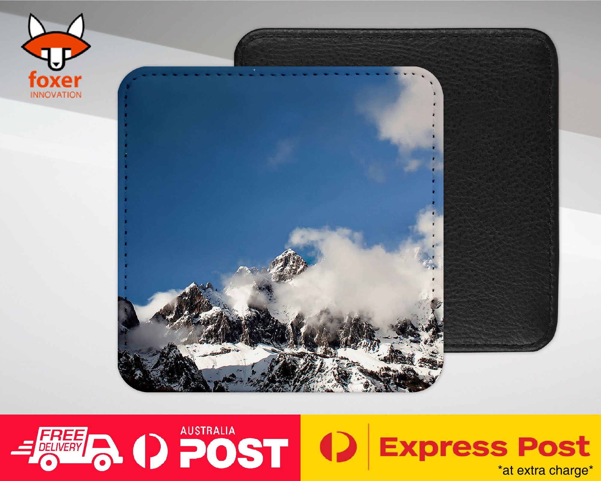 COASTER COFFEE DRINKING MAT|SNOWY MOUNTAIN - Imagen 15 de 21