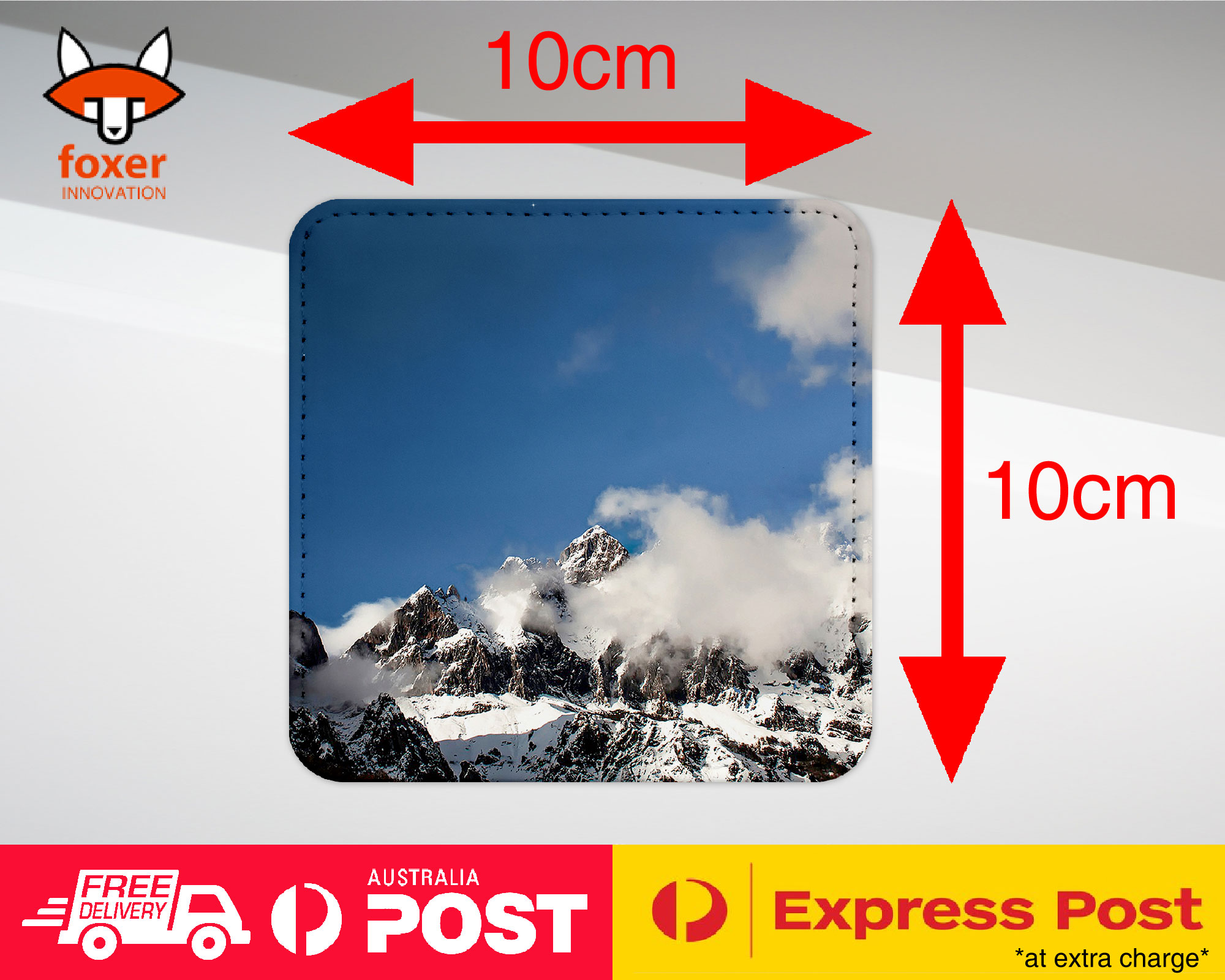 COASTER COFFEE DRINKING MAT|SNOWY MOUNTAIN - Imagen 17 de 21