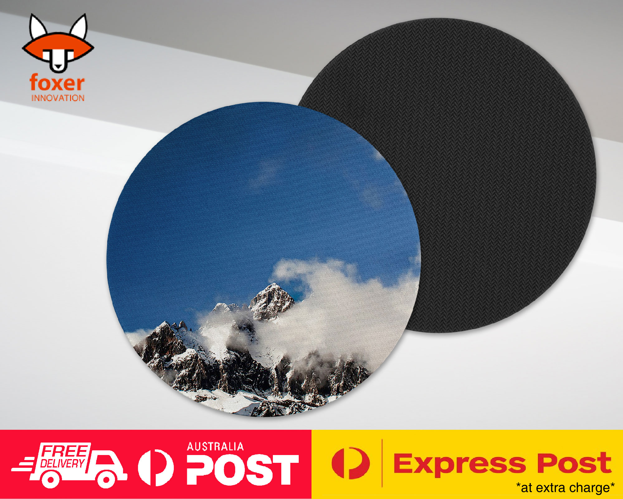 COASTER COFFEE DRINKING MAT|SNOWY MOUNTAIN - Imagen 2 de 21