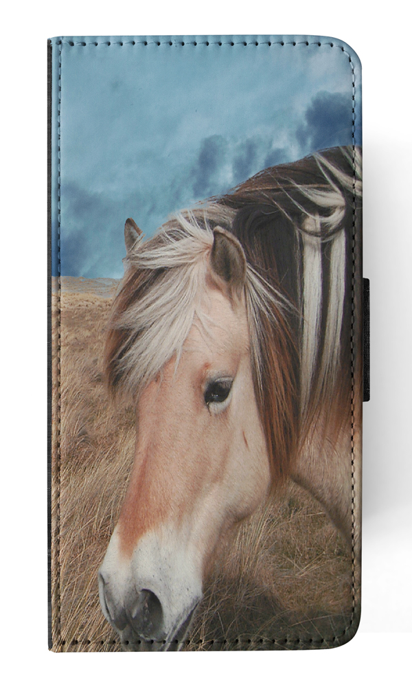 FLIP CASE FOR SAMSUNG GALAXY|HORSE ON FIELDS CLOUDY DAY - Picture 112 of 120