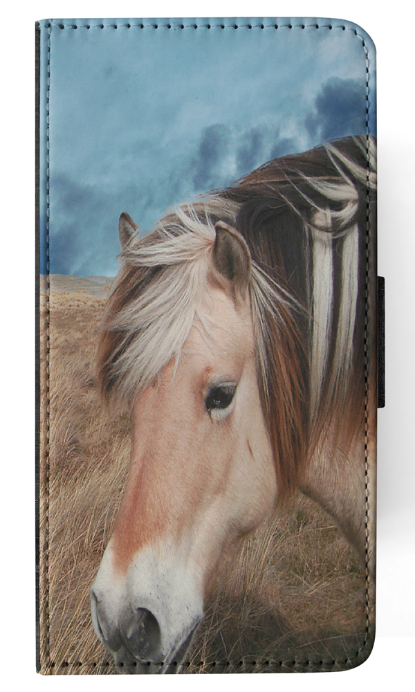 FLIP CASE FOR SAMSUNG GALAXY|HORSE ON FIELDS CLOUDY DAY - Picture 72 of 120