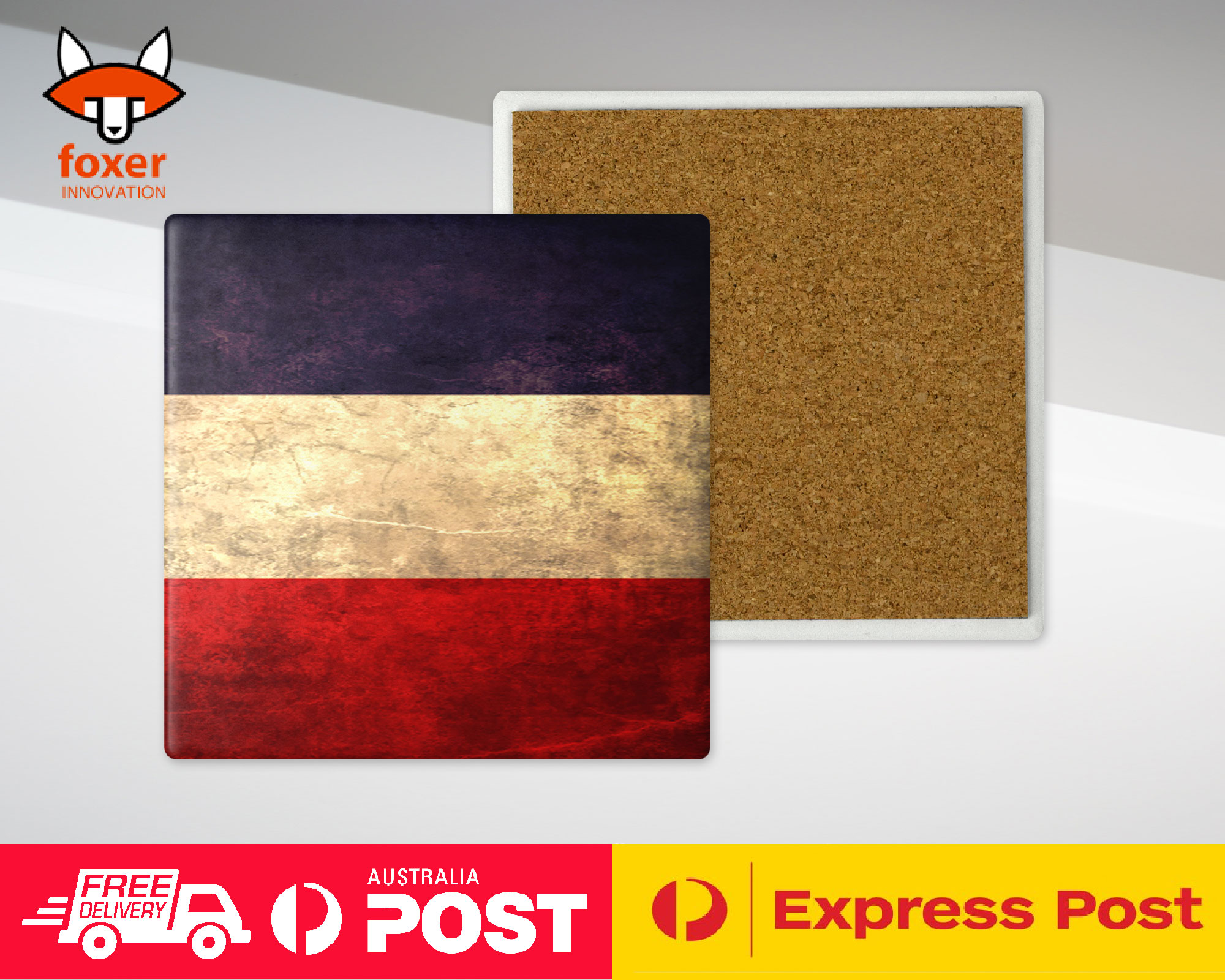 COASTER COFFEE DRINKING MAT|LOS ALTOS COUNTRY FLAG - Imagen 18 de 21