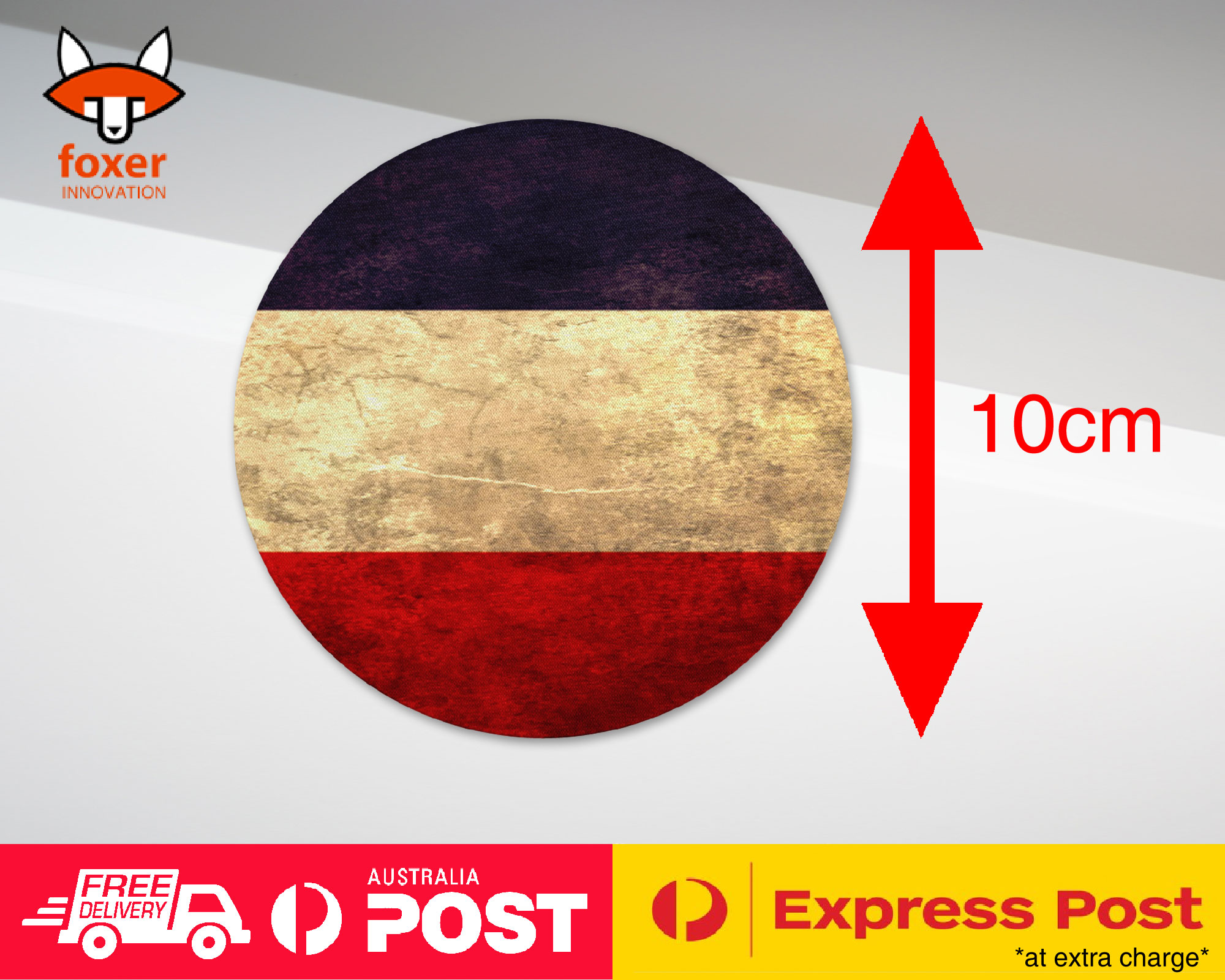 COASTER COFFEE DRINKING MAT|LOS ALTOS COUNTRY FLAG - Imagen 4 de 21