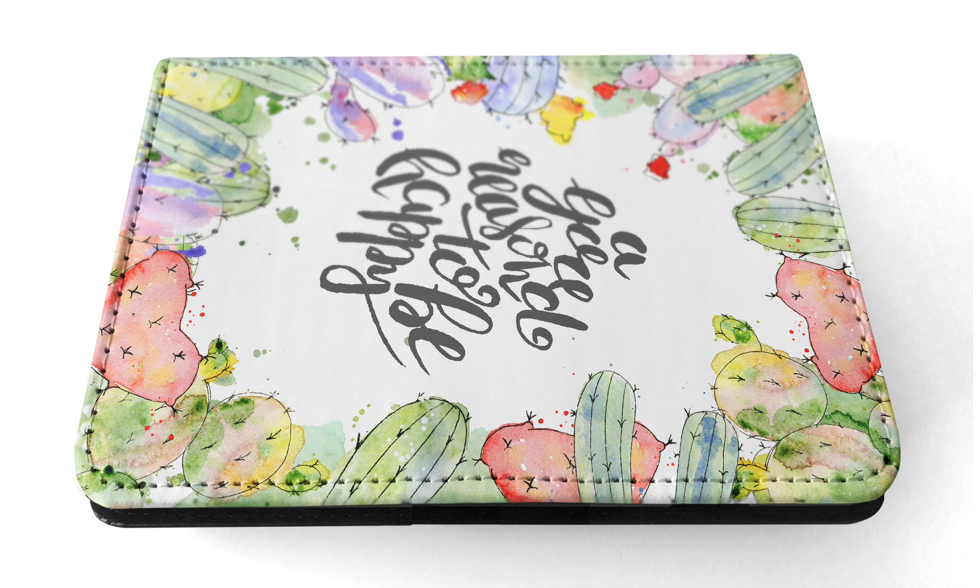 CASE COVER FOR APPLE IPAD|WATERCOLOR CACTUS PATTERN #7 - Bild 23 von 55