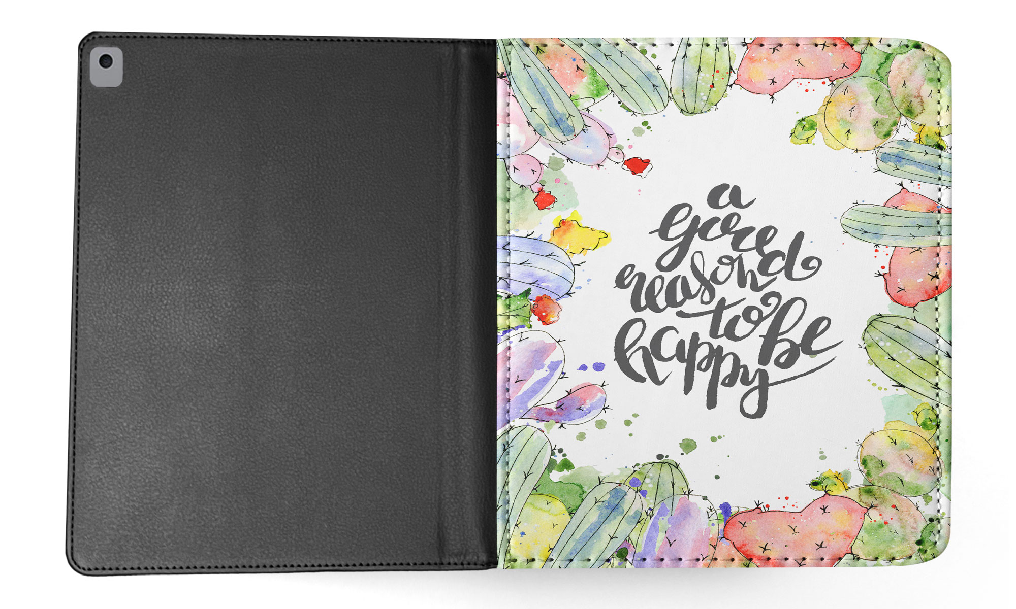 CASE COVER FOR APPLE IPAD|WATERCOLOR CACTUS PATTERN #7 - Bild 24 von 55