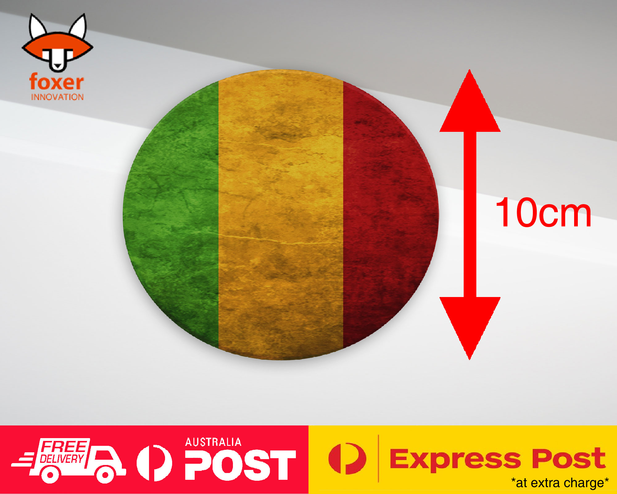 COASTER COFFEE DRINKING MAT|MALI COUNTRY FLAG 96