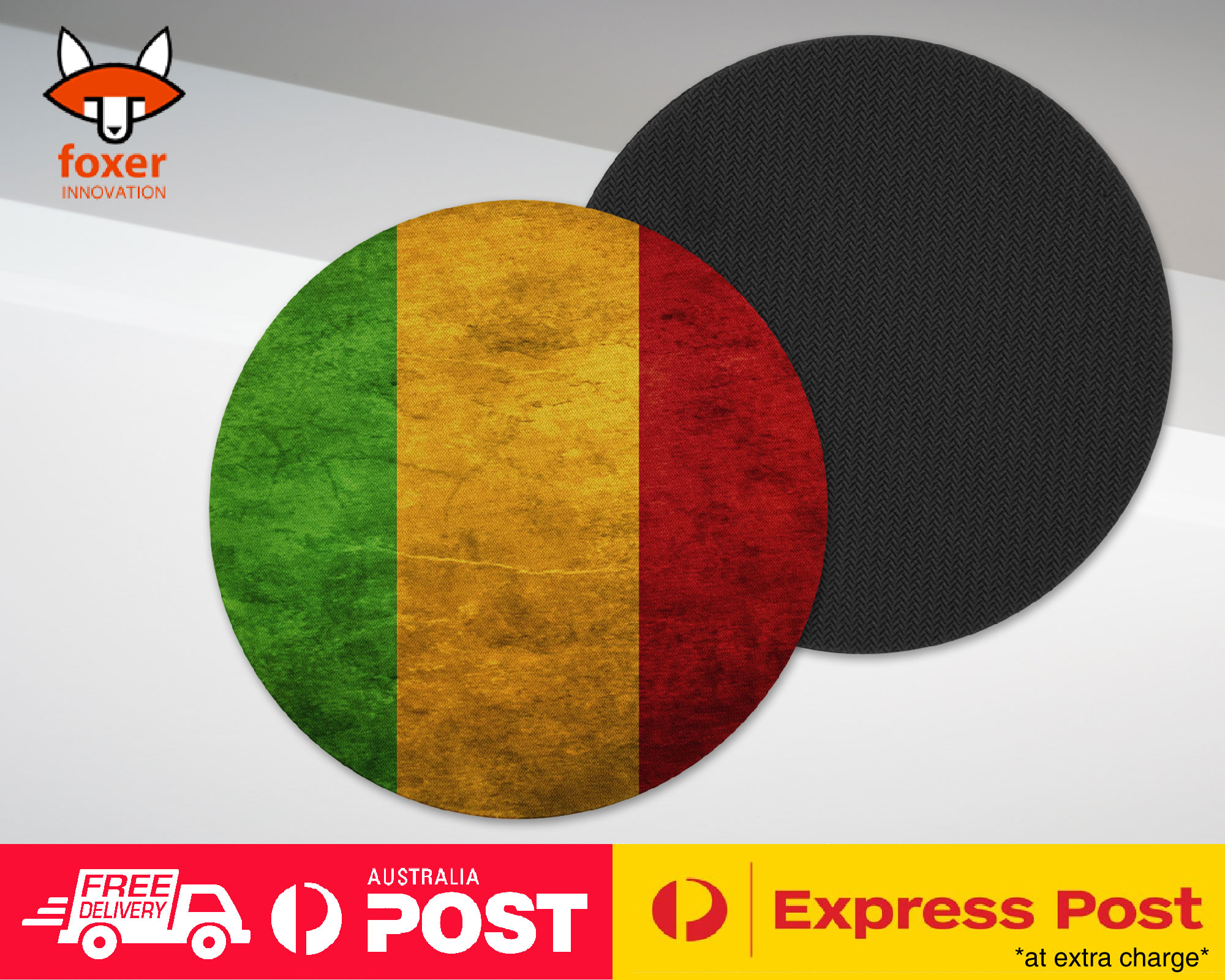 COASTER COFFEE DRINKING MAT|MALI COUNTRY FLAG 96