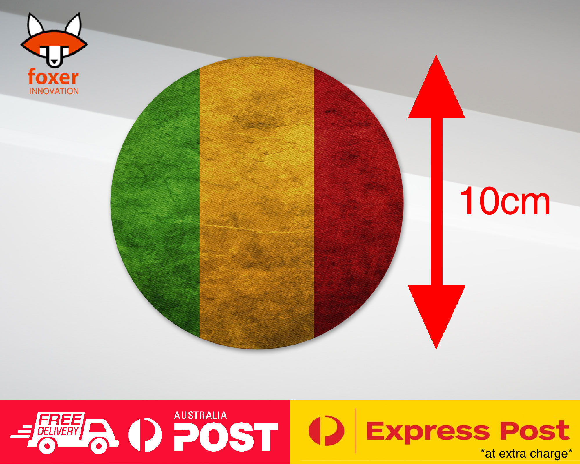 COASTER COFFEE DRINKING MAT|MALI COUNTRY FLAG 96