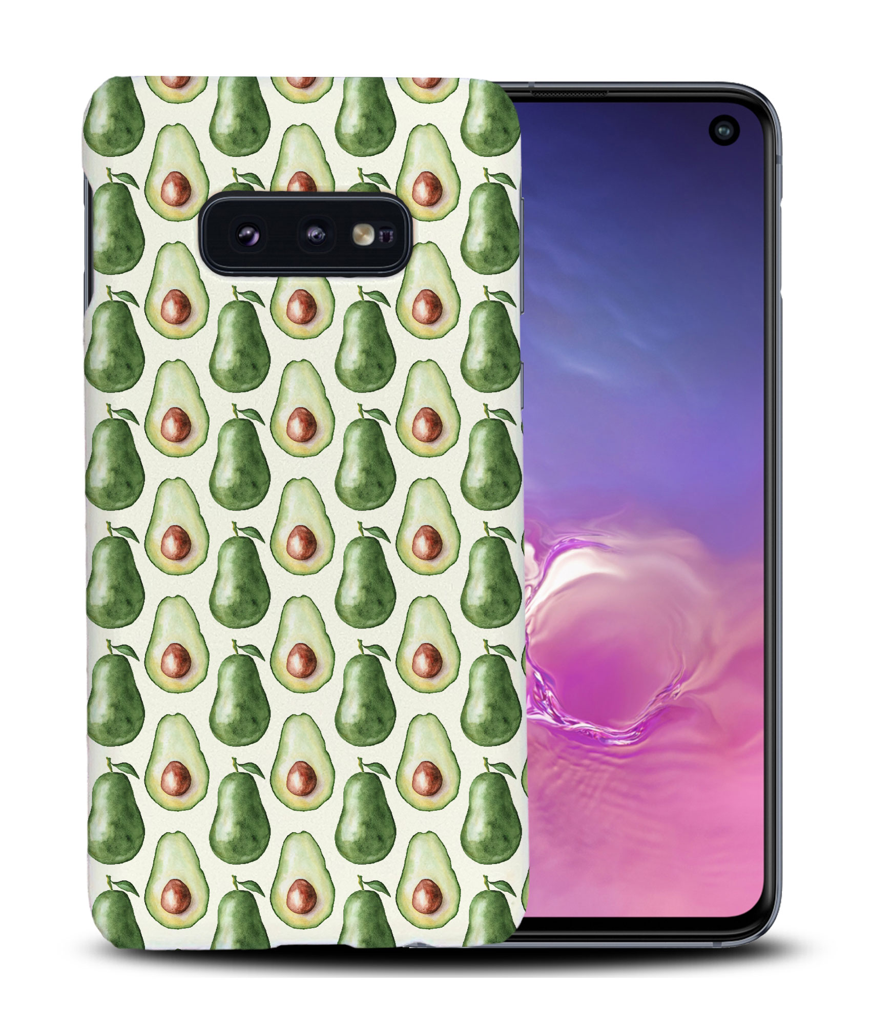 CASE COVER FOR SAMSUNG GALAXY|WATERCOLOR AVACADO FRUIT PATTERN - Picture 18 of 25