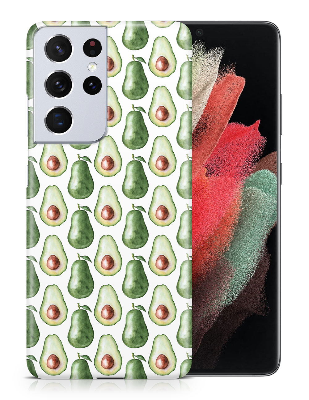 CASE COVER FOR SAMSUNG GALAXY|WATERCOLOR AVACADO FRUIT PATTERN - Picture 11 of 25