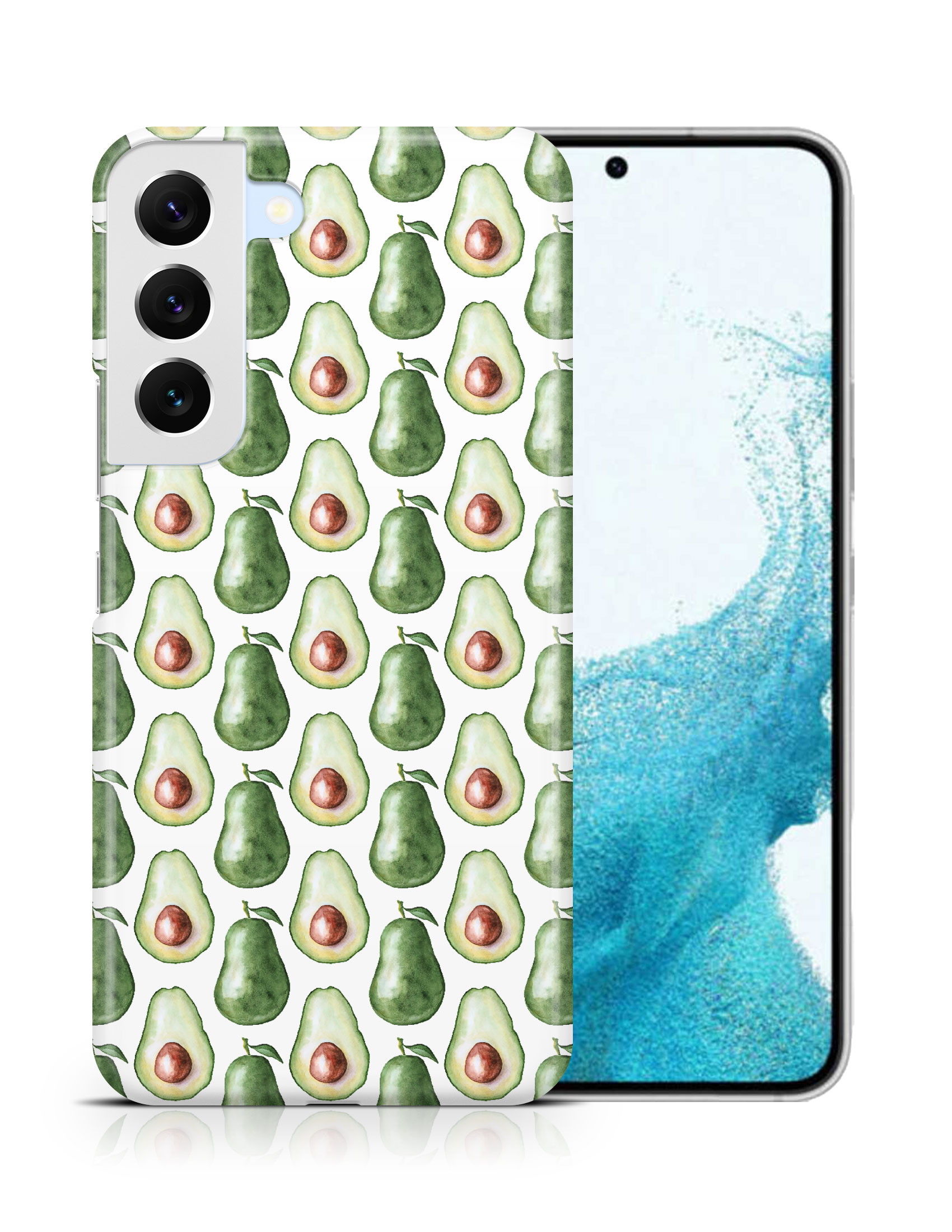 CASE COVER FOR SAMSUNG GALAXY|WATERCOLOR AVACADO FRUIT PATTERN - Picture 10 of 25