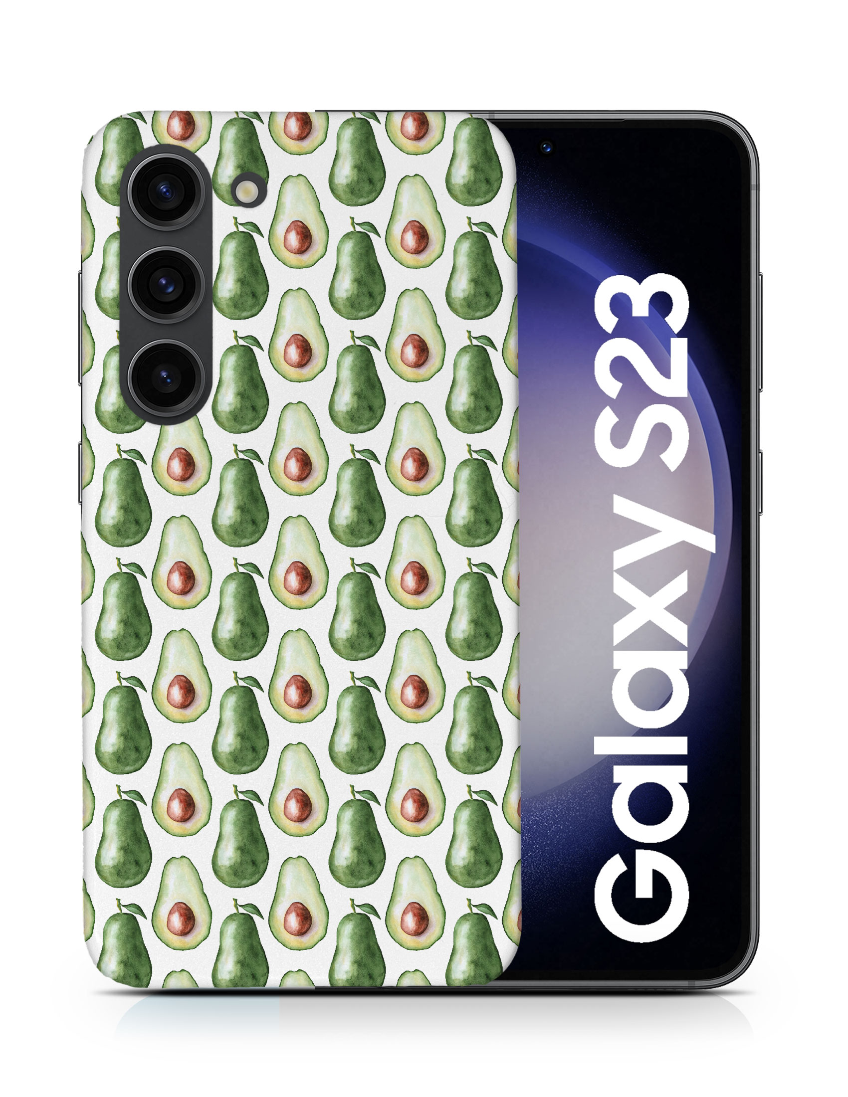 CASE COVER FOR SAMSUNG GALAXY|WATERCOLOR AVACADO FRUIT PATTERN - Picture 7 of 25