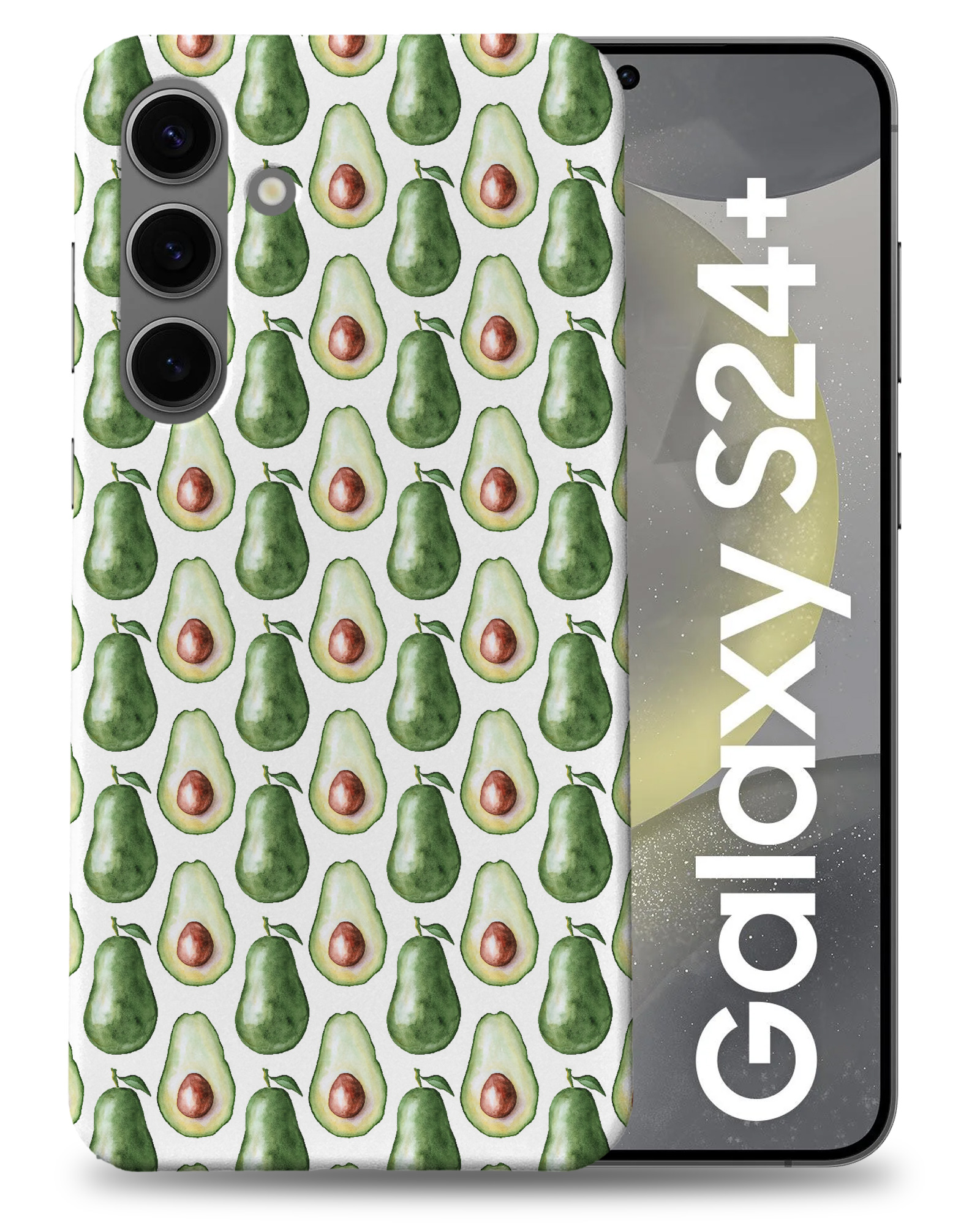 CASE COVER FOR SAMSUNG GALAXY|WATERCOLOR AVACADO FRUIT PATTERN - Picture 3 of 25