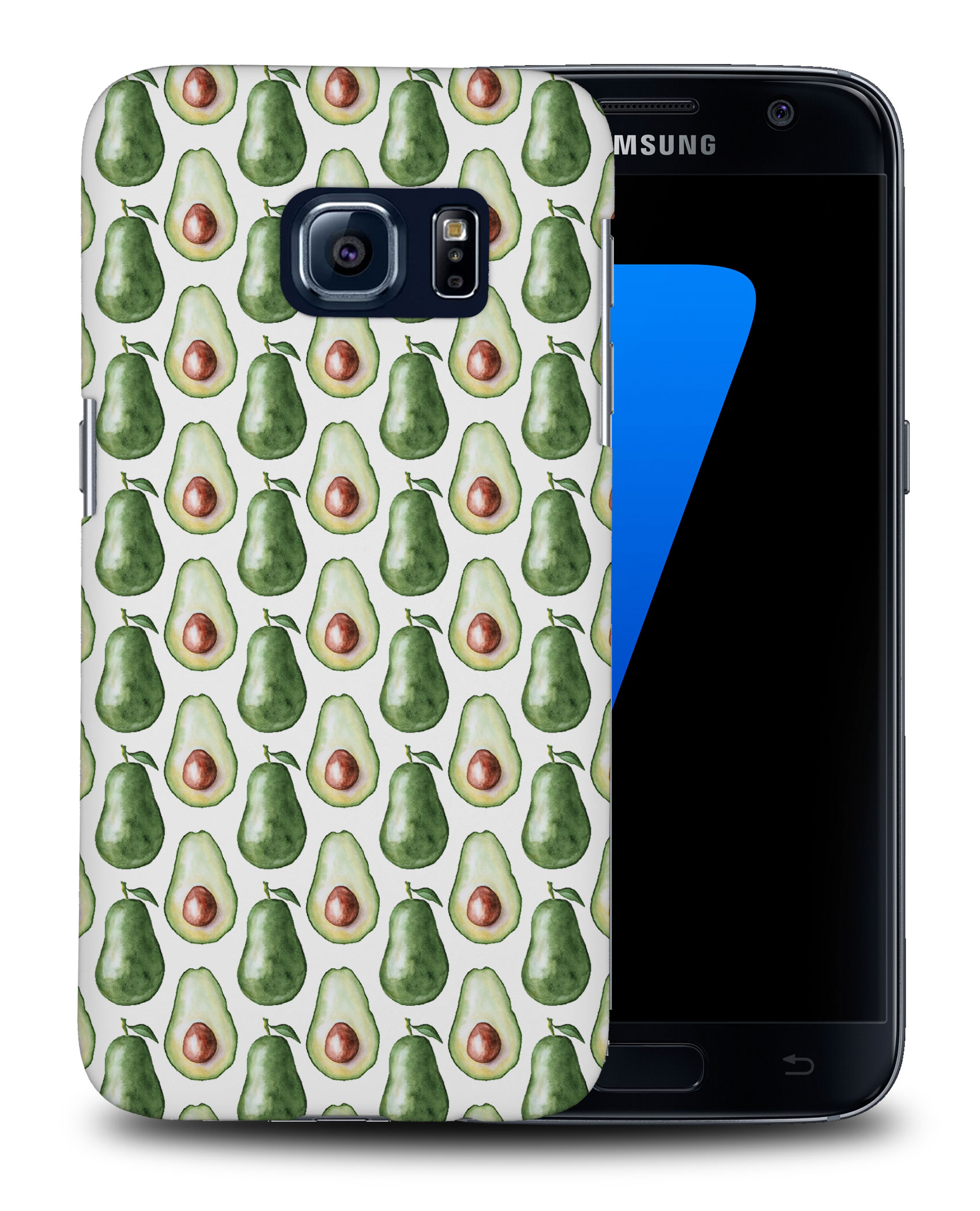 CASE COVER FOR SAMSUNG GALAXY|WATERCOLOR AVACADO FRUIT PATTERN - Picture 25 of 25