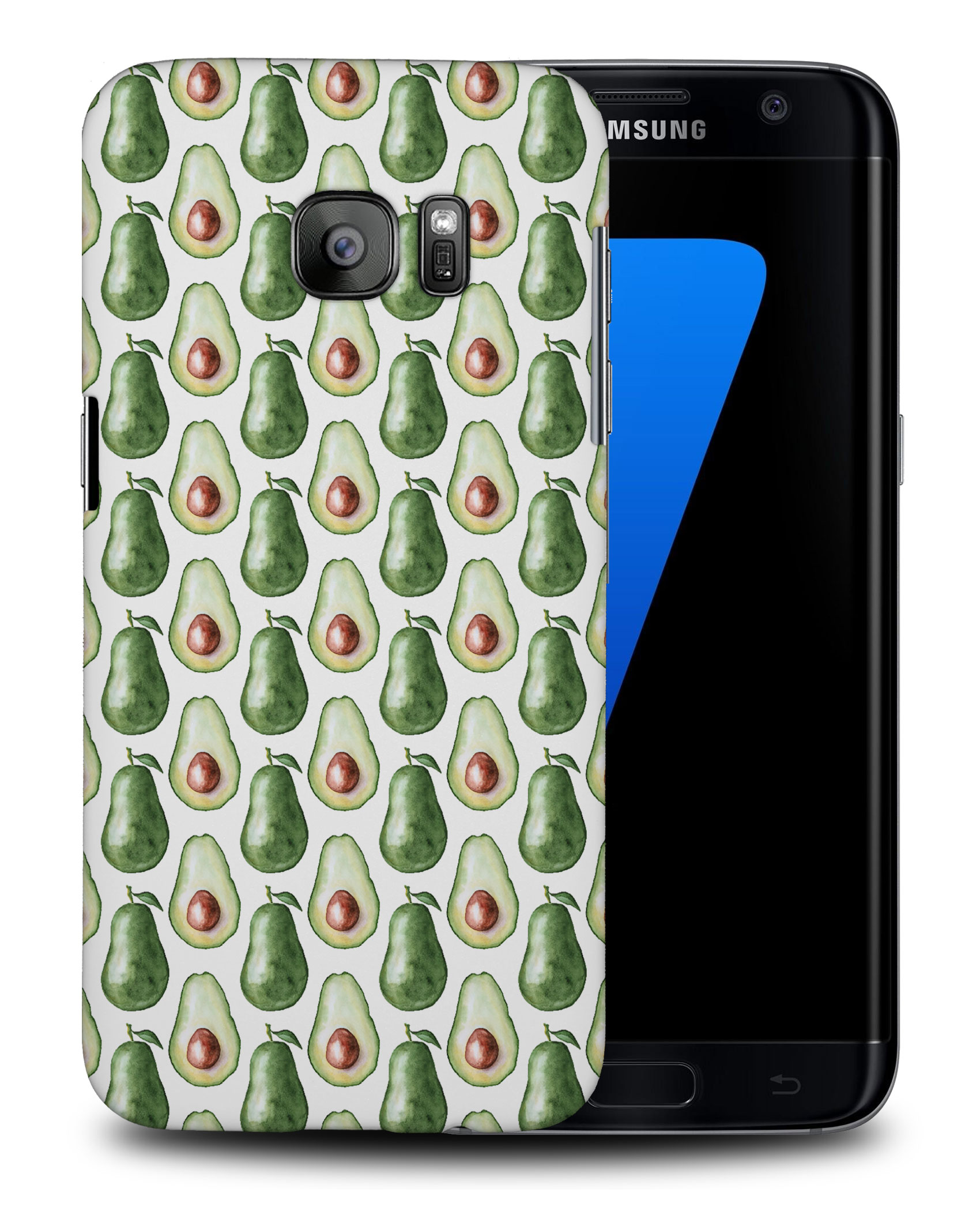 CASE COVER FOR SAMSUNG GALAXY|WATERCOLOR AVACADO FRUIT PATTERN - Picture 24 of 25
