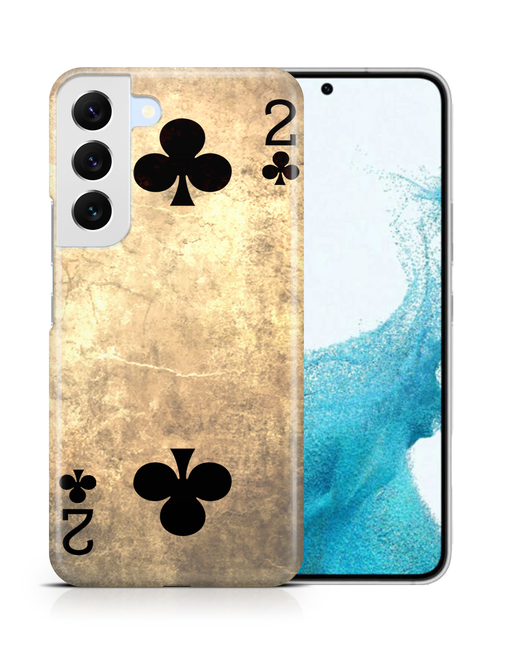 CASE COVER FOR SAMSUNG GALAXY|TWO 2 OF CLUBS PLAYING DECK CARDS - 第 10/25 張圖片