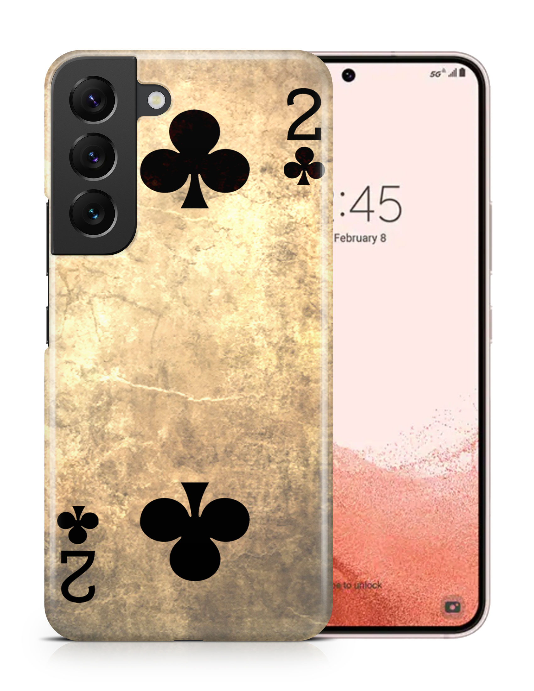 CASE COVER FOR SAMSUNG GALAXY|TWO 2 OF CLUBS PLAYING DECK CARDS - 第 9/25 張圖片