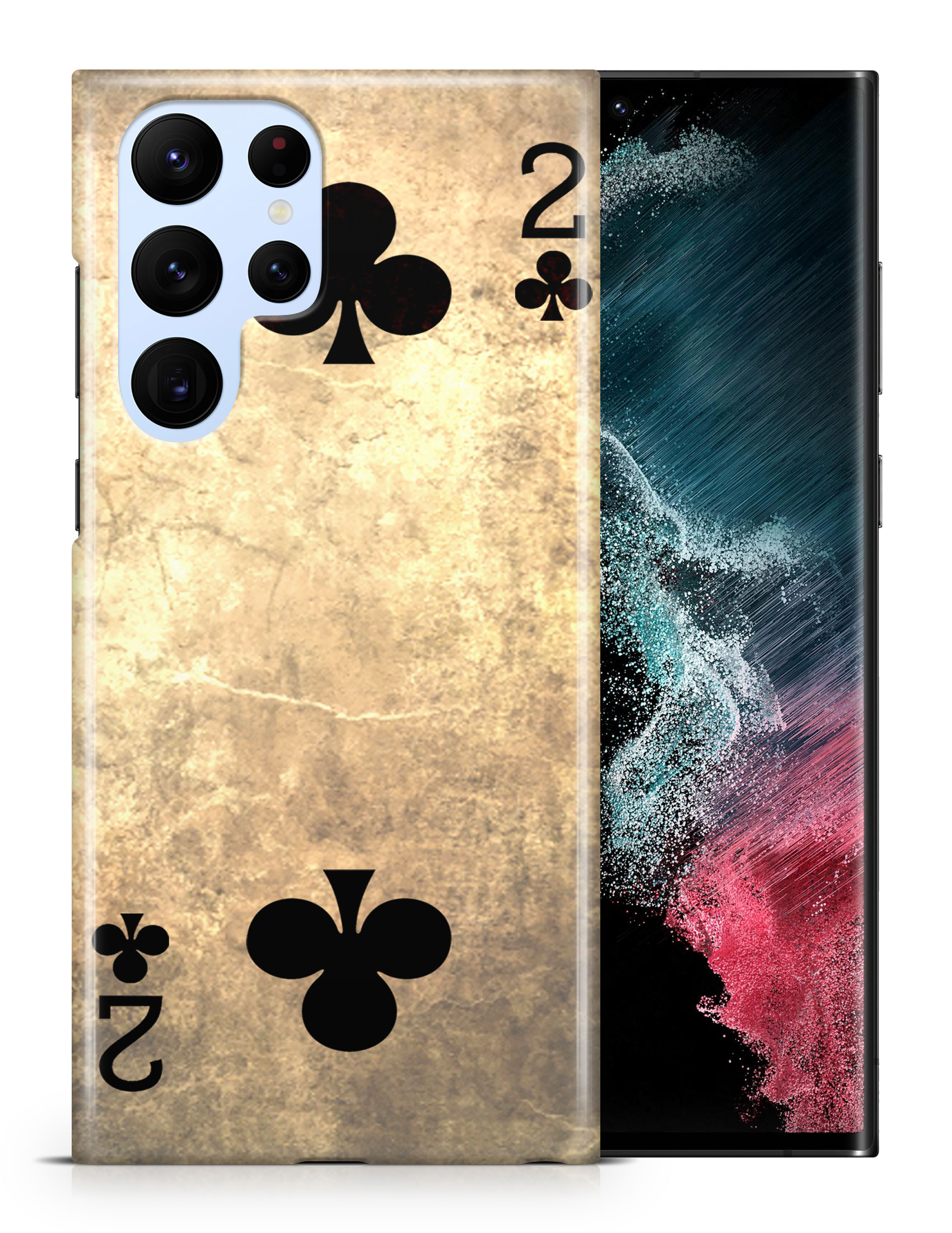 CASE COVER FOR SAMSUNG GALAXY|TWO 2 OF CLUBS PLAYING DECK CARDS - 第 8/25 張圖片