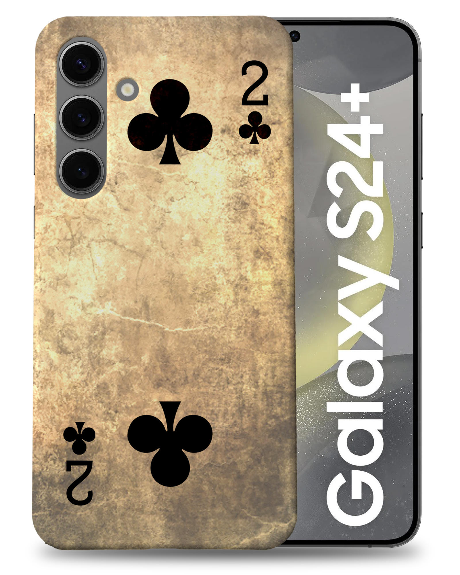 CASE COVER FOR SAMSUNG GALAXY|TWO 2 OF CLUBS PLAYING DECK CARDS - 第 3/25 張圖片