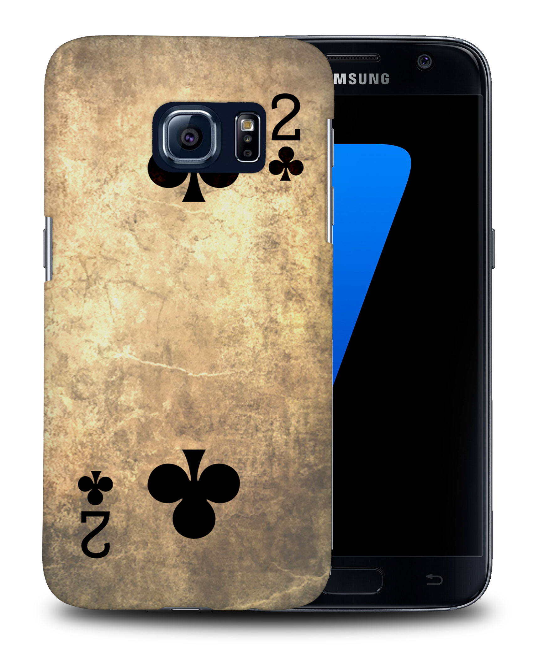 CASE COVER FOR SAMSUNG GALAXY|TWO 2 OF CLUBS PLAYING DECK CARDS - 第 25/25 張圖片