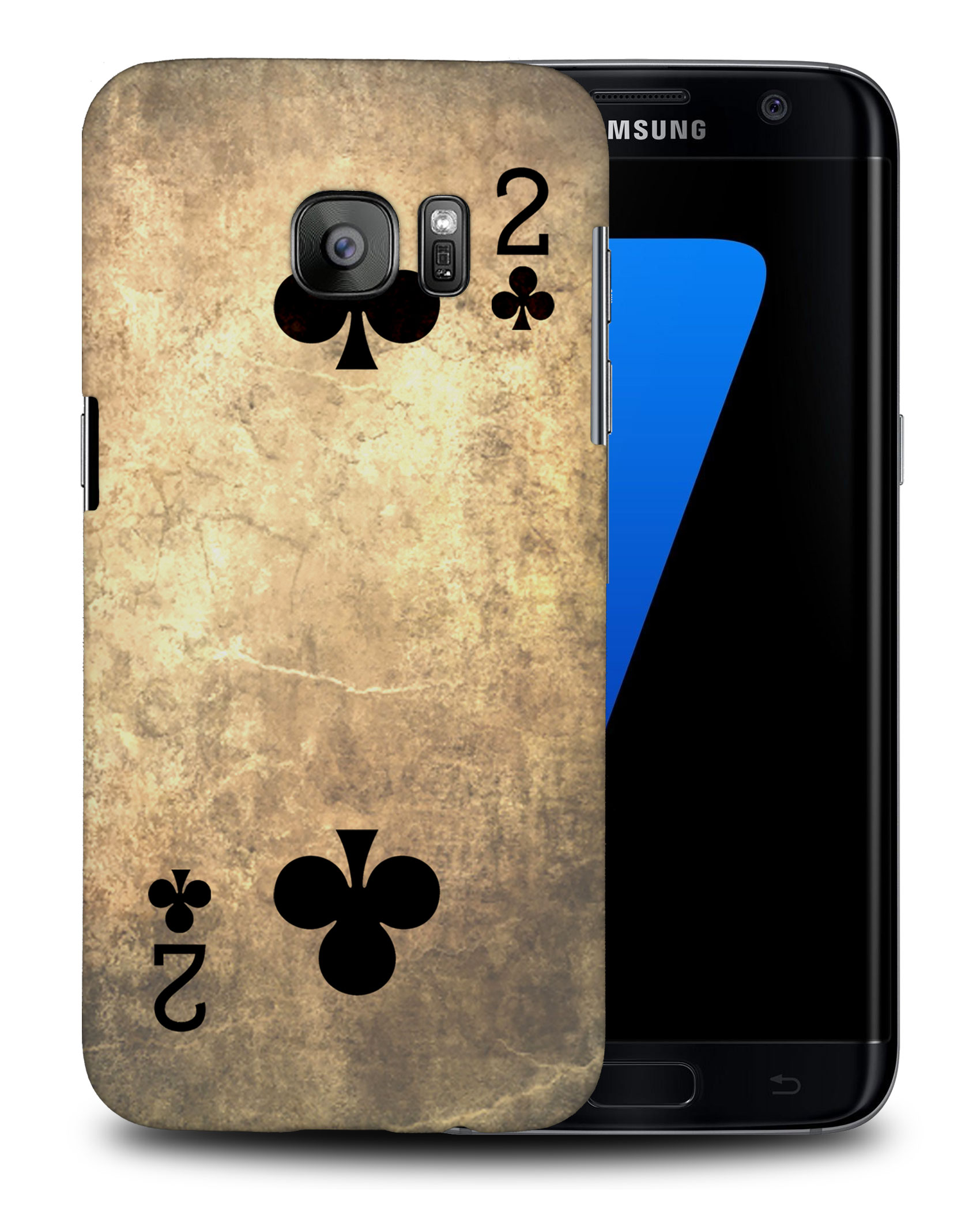 CASE COVER FOR SAMSUNG GALAXY|TWO 2 OF CLUBS PLAYING DECK CARDS - 第 24/25 張圖片