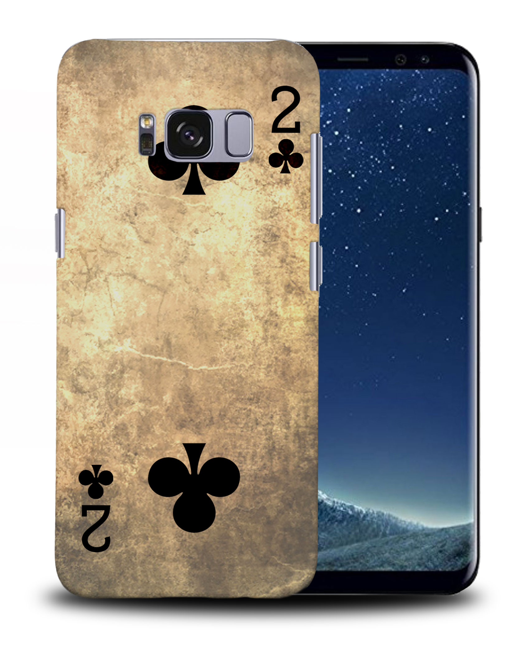 CASE COVER FOR SAMSUNG GALAXY|TWO 2 OF CLUBS PLAYING DECK CARDS - 第 23/25 張圖片