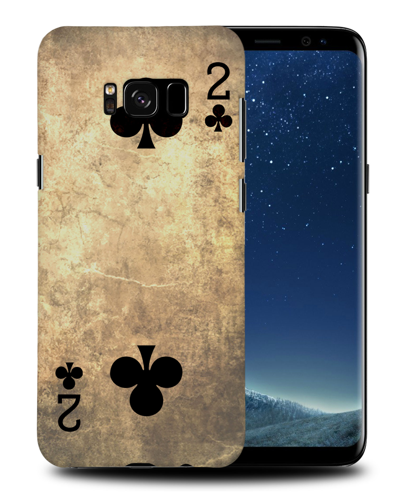 CASE COVER FOR SAMSUNG GALAXY|TWO 2 OF CLUBS PLAYING DECK CARDS - 第 22/25 張圖片
