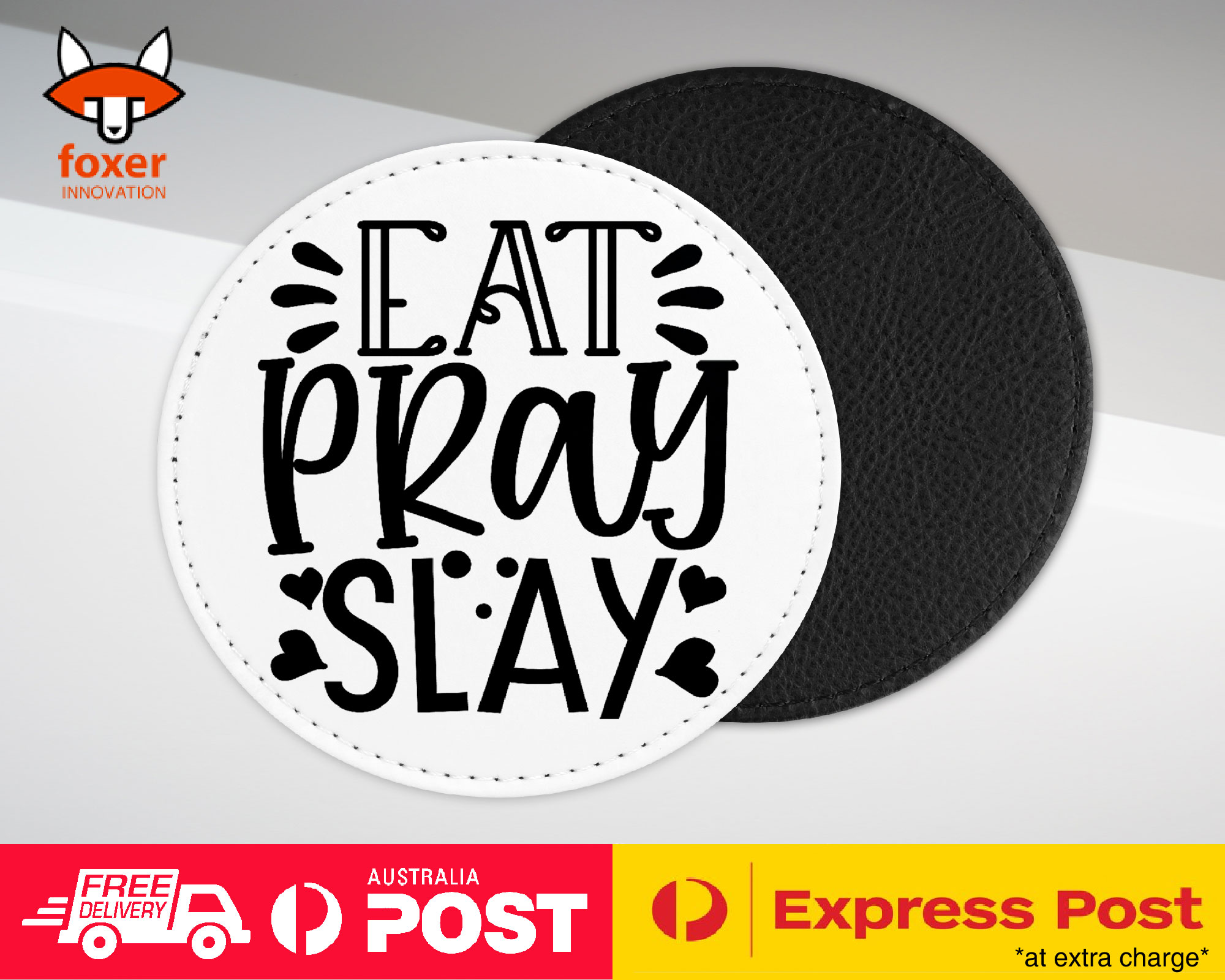 COASTER COFFEE DRINKING MAT|FUN CUTE FUNNY POSITIVE QUOTE #22