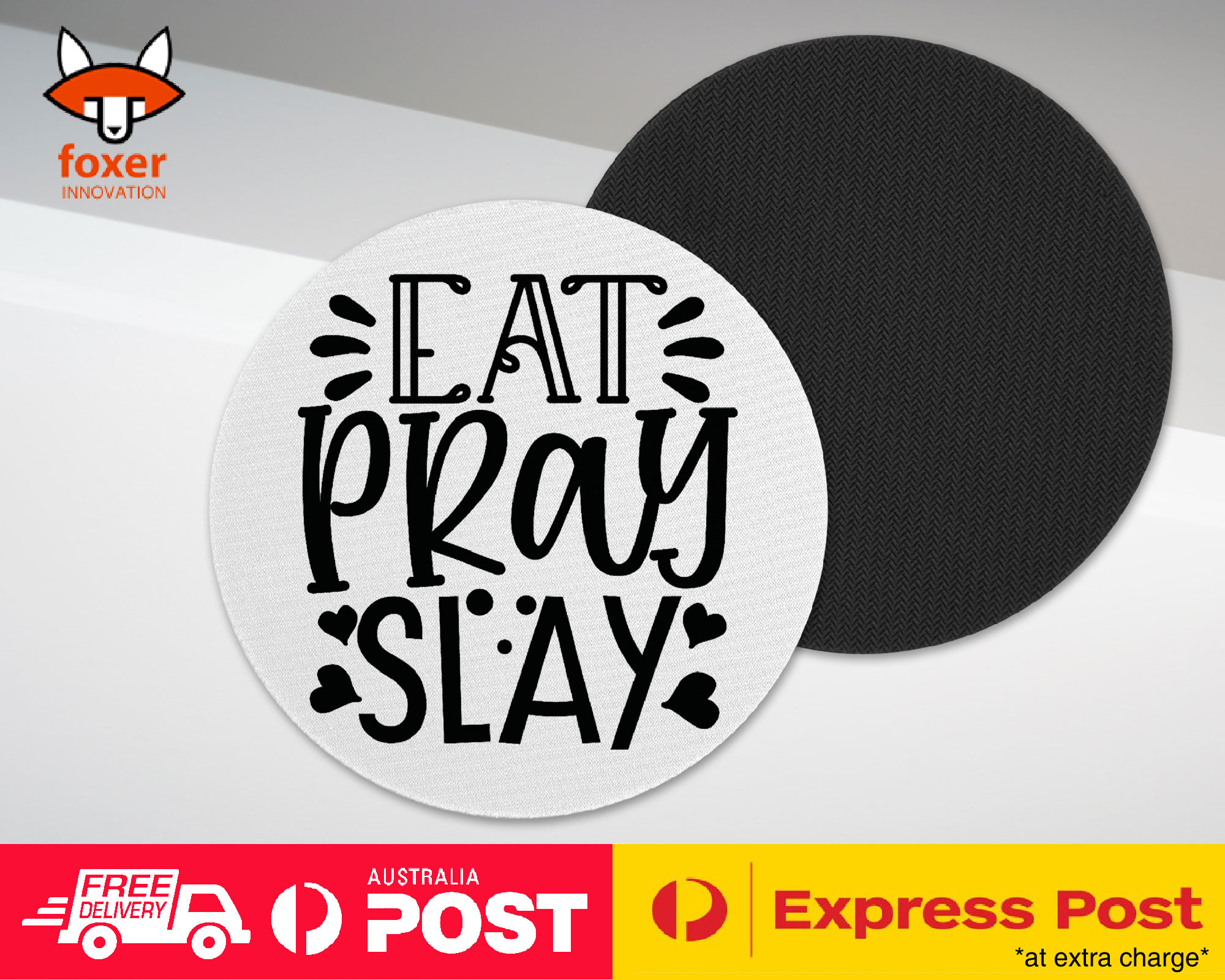 COASTER COFFEE DRINKING MAT|FUN CUTE FUNNY POSITIVE QUOTE #22