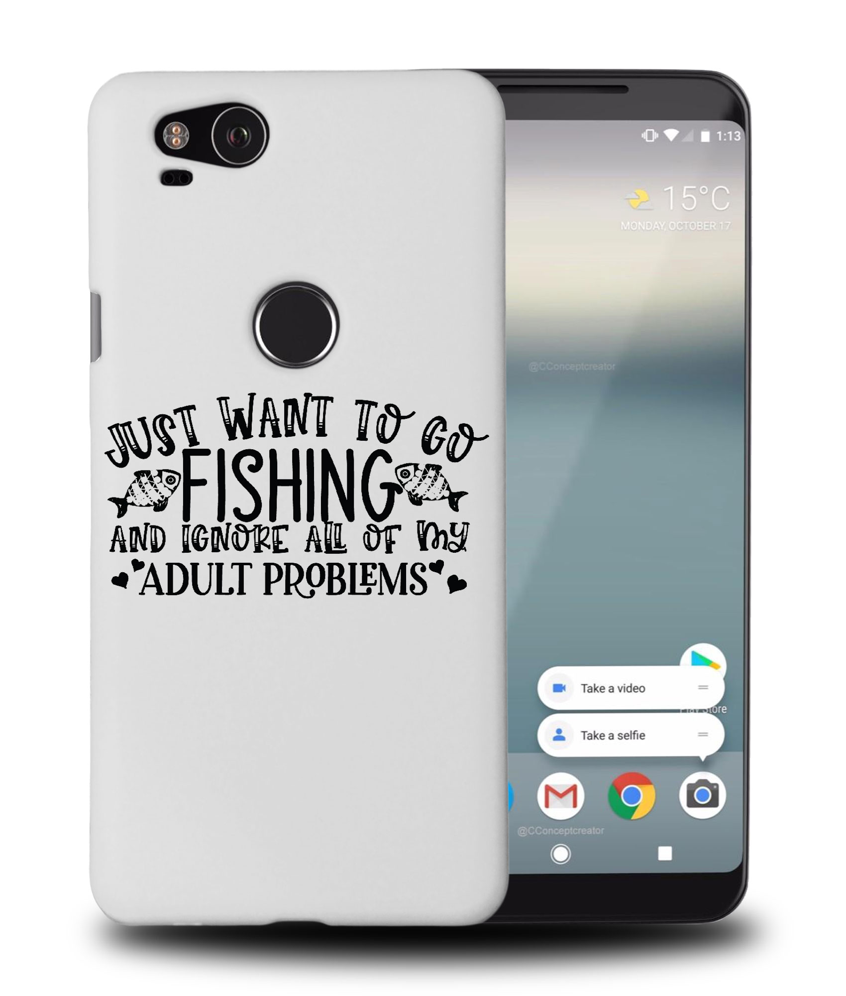 CASE COVER FOR GOOGLE PIXEL|FUN CUTE FUNNY POSITIVE QUOTE #25 - Picture 9 of 11