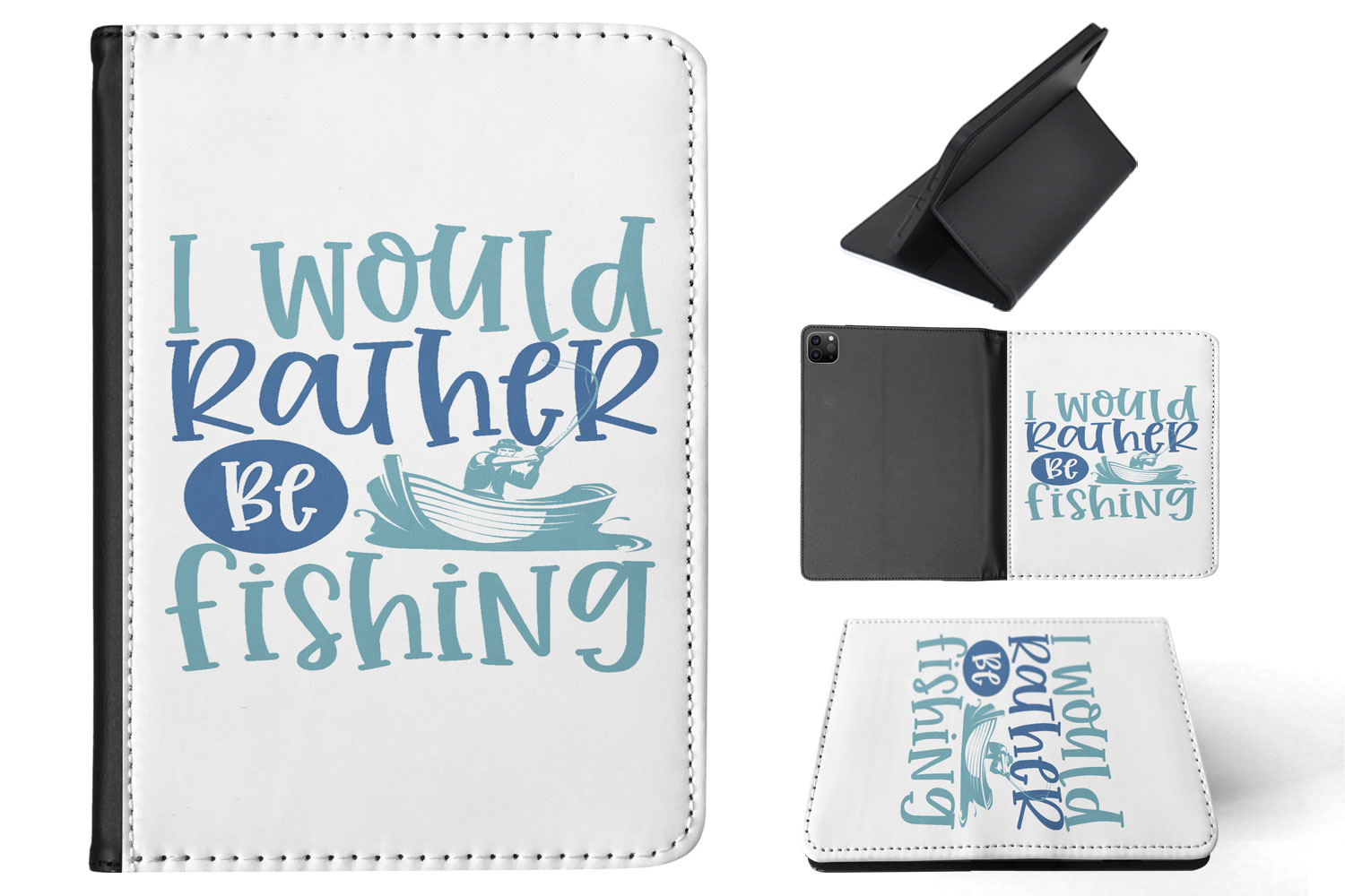 CASE COVER FOR APPLE IPAD|FUNNY FISHING FISHERMAN QUOTE #3 - 第 36/55 張圖片