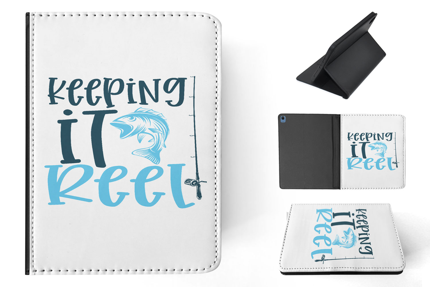 CASE COVER FOR APPLE IPAD|FUNNY FISHING FISHERMAN QUOTE #5 - 第 11/55 張圖片