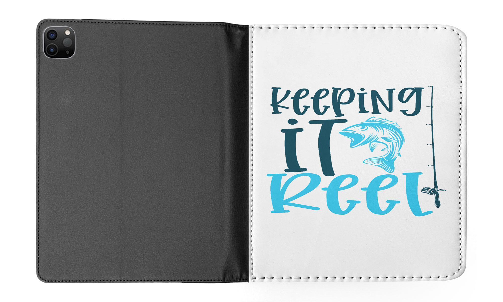 CASE COVER FOR APPLE IPAD|FUNNY FISHING FISHERMAN QUOTE #5 - 第 39/55 張圖片