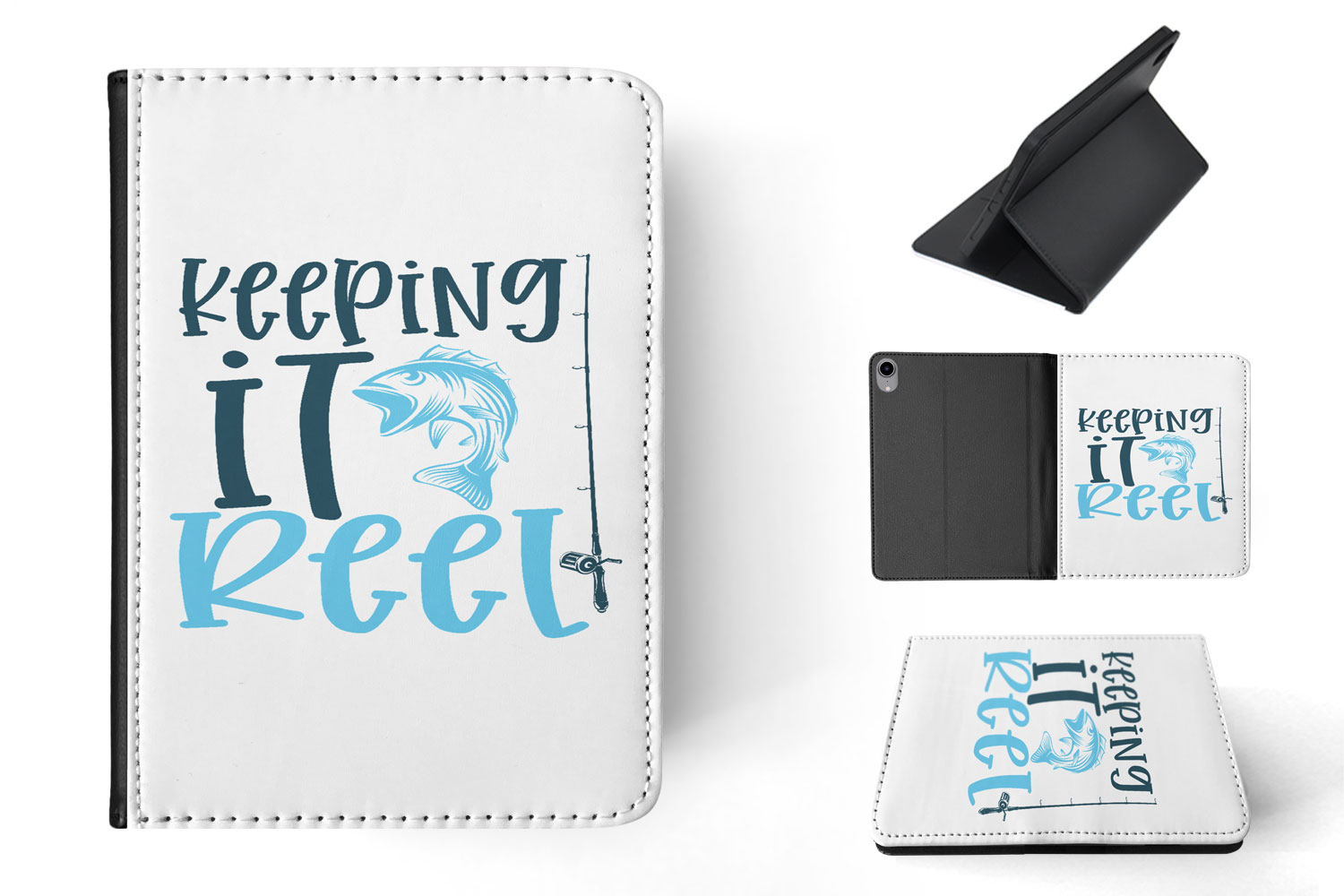 CASE COVER FOR APPLE IPAD|FUNNY FISHING FISHERMAN QUOTE #5 - 第 6/55 張圖片