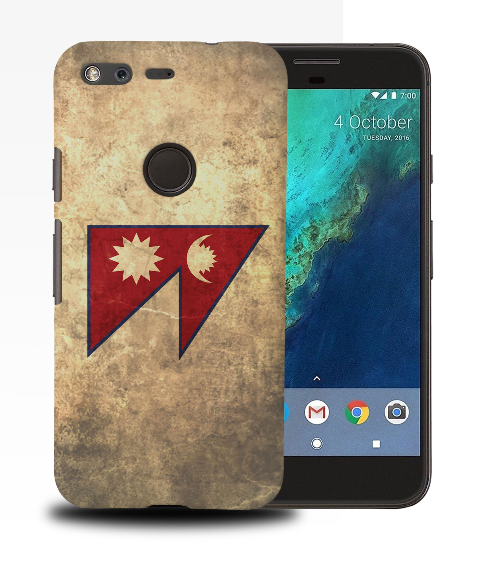 CASE COVER FOR GOOGLE PIXEL|NEPAL COUNTRY FLAG 108 - Picture 11 of 11
