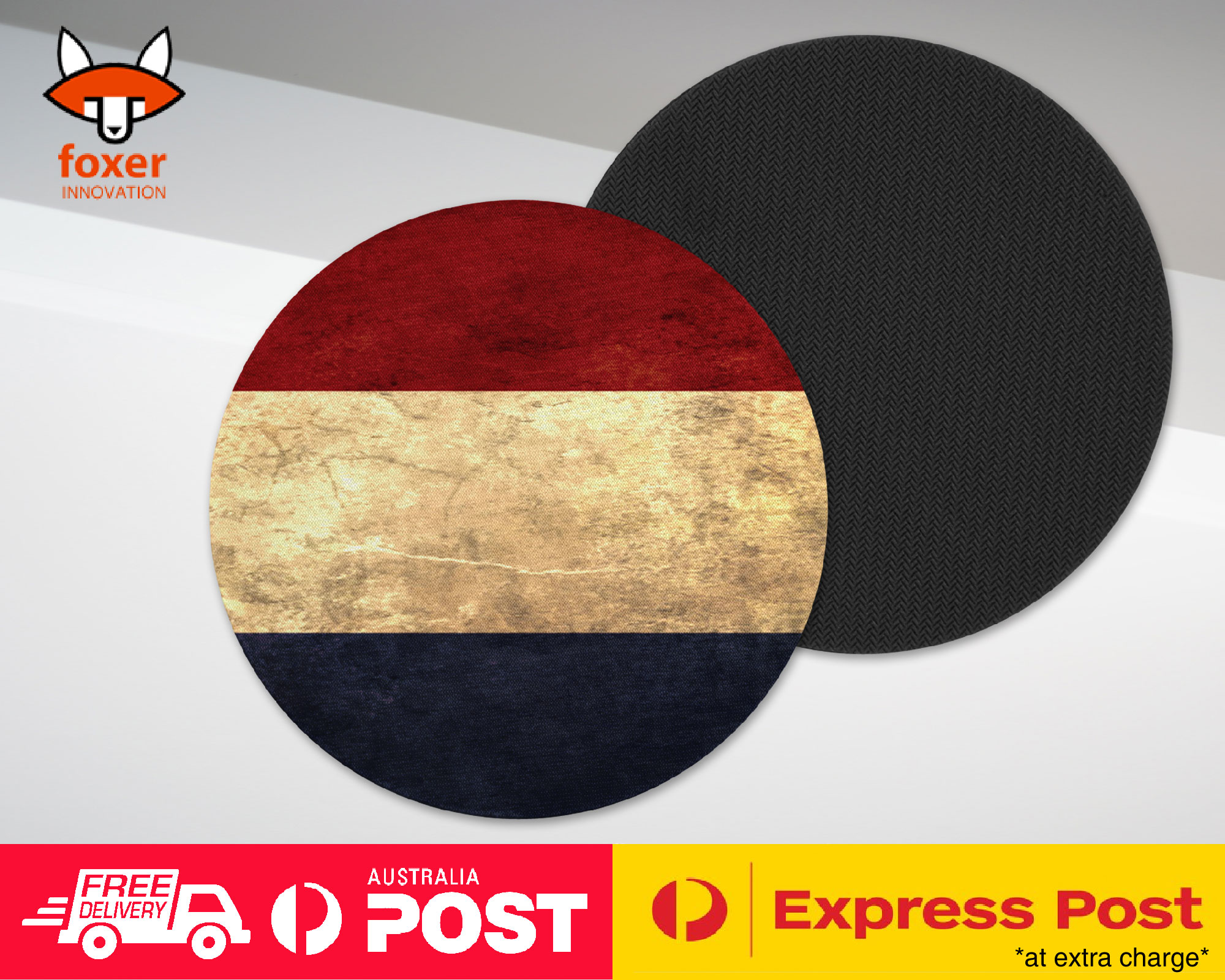 COASTER COFFEE DRINKING MAT|NETHERLANDS COUNTRY FLAG 109