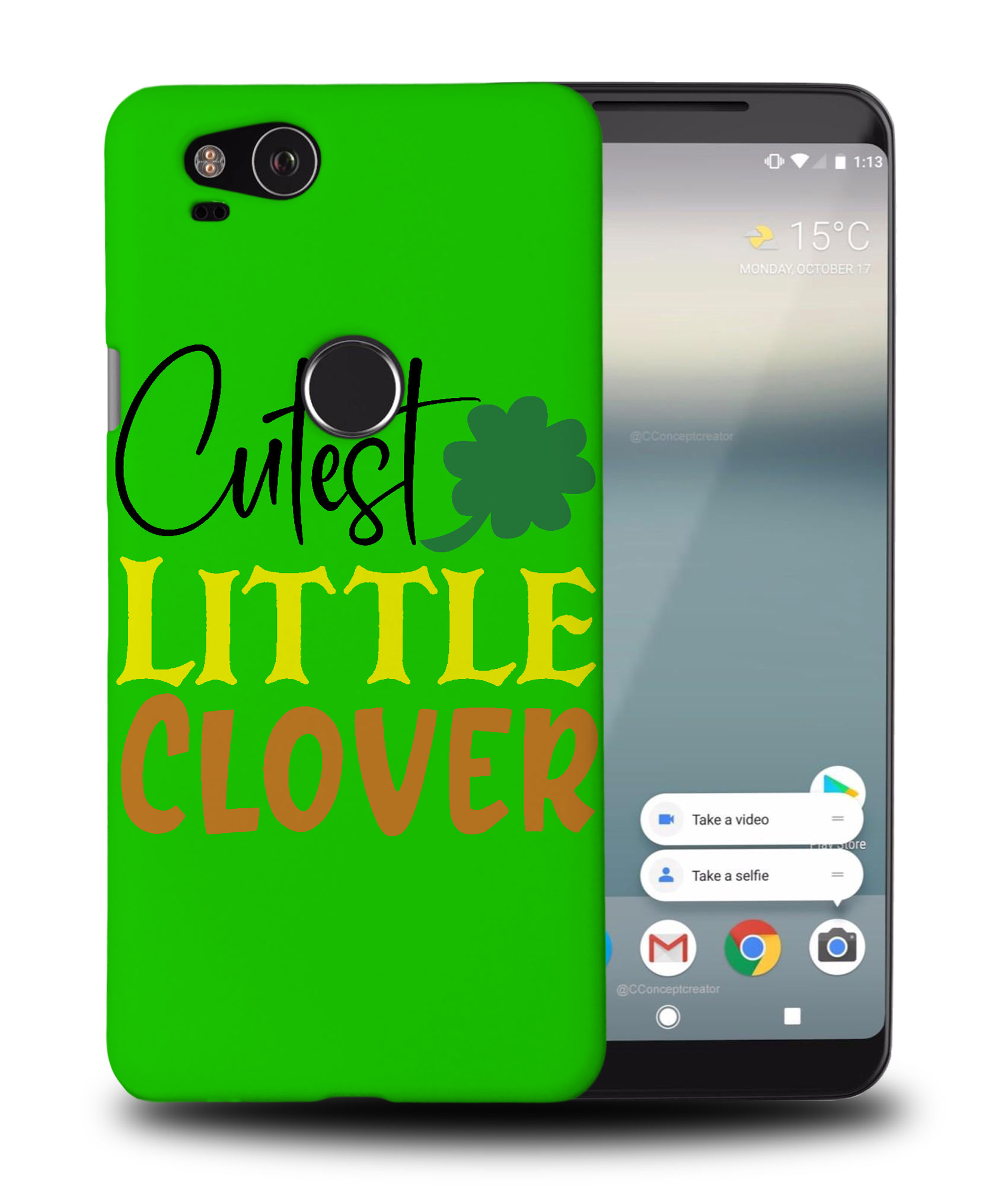 CASE COVER FOR GOOGLE PIXEL|ST PATRICKS DAY QUOTES #1 - Picture 9 of 11