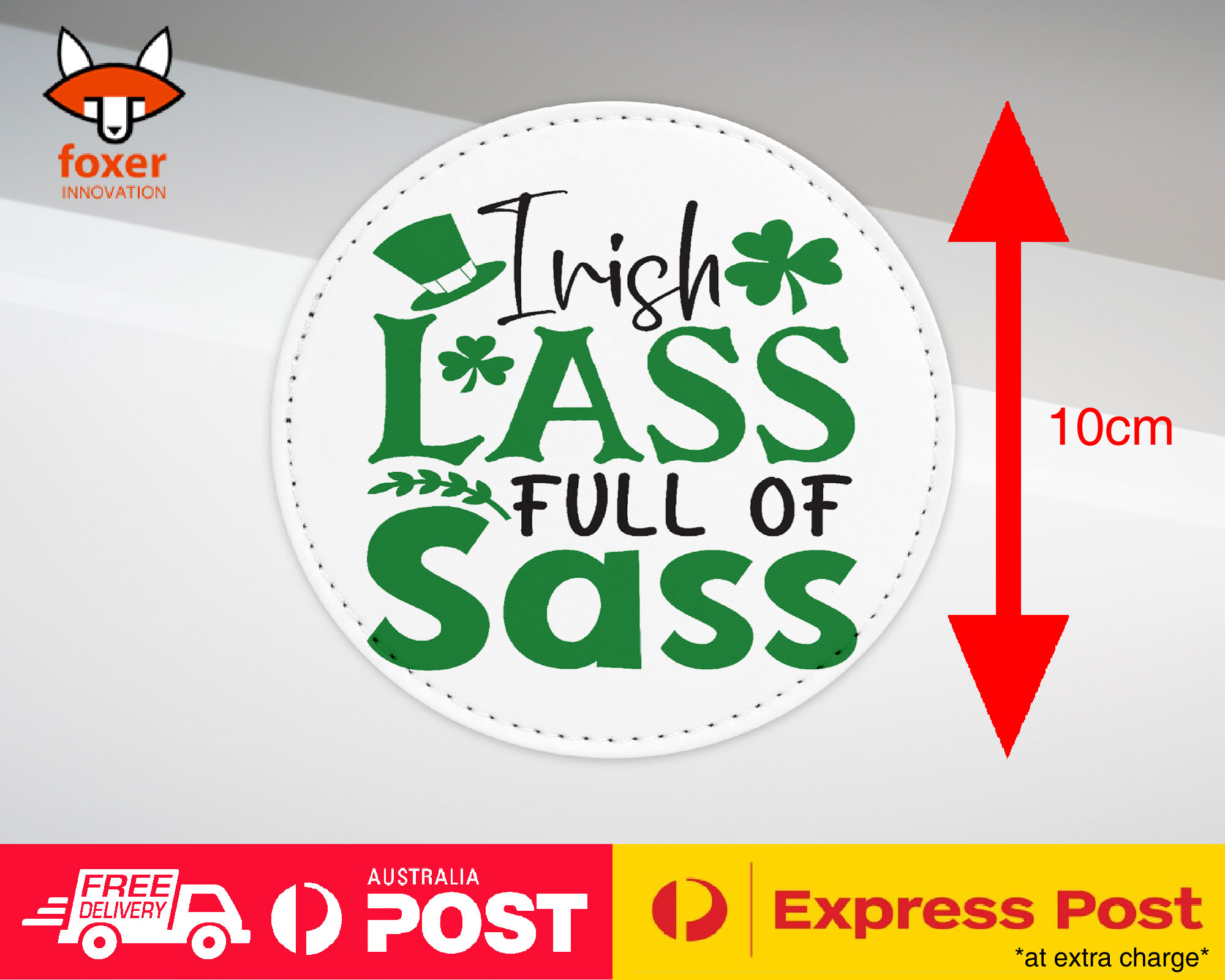 COASTER COFFEE DRINKING MAT|ST PATRICKS DAY QUOTES #4