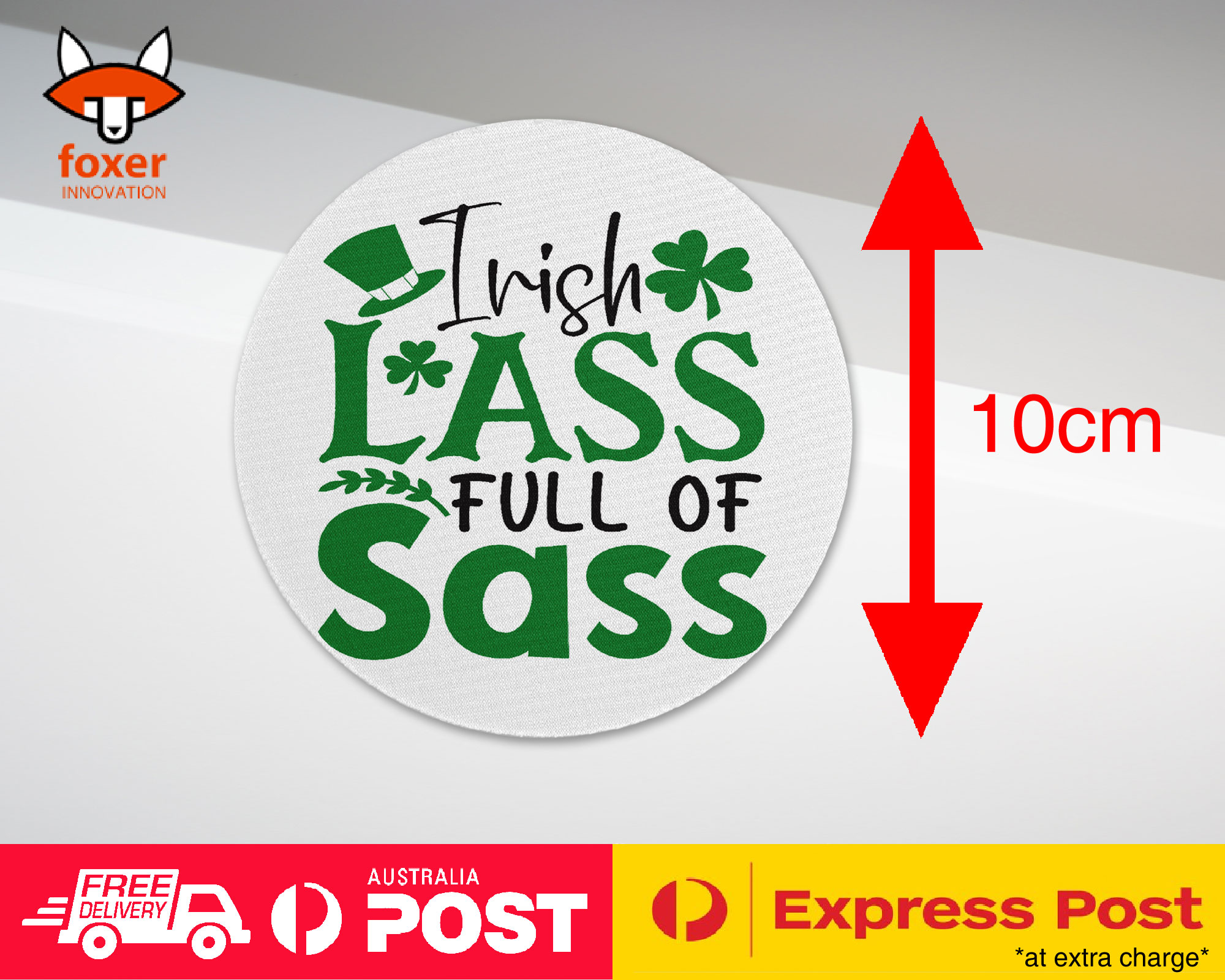 COASTER COFFEE DRINKING MAT|ST PATRICKS DAY QUOTES #4