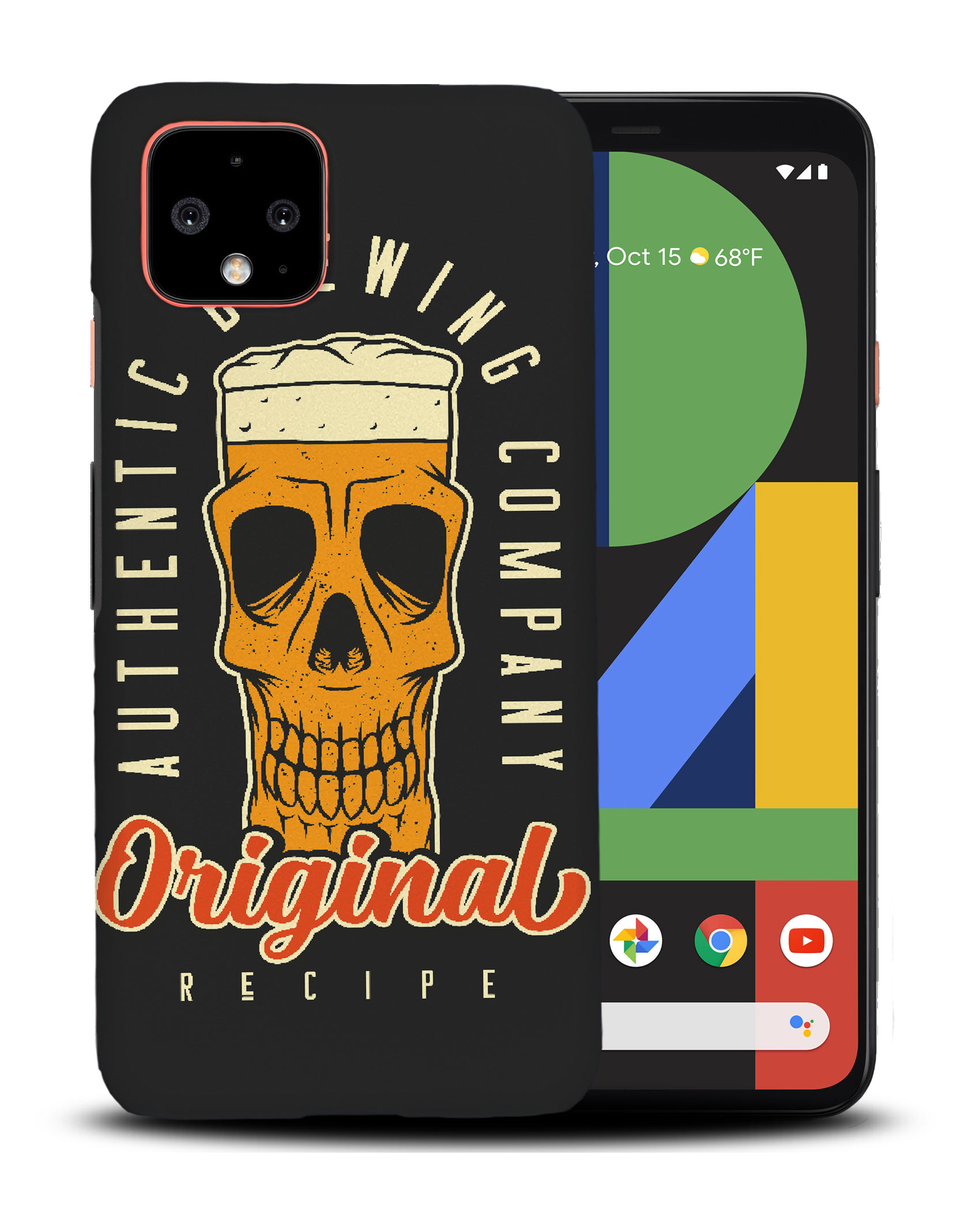 CASE COVER FOR GOOGLE PIXEL|FUNNY BEER SKULL SKELETON - Picture 4 of 11