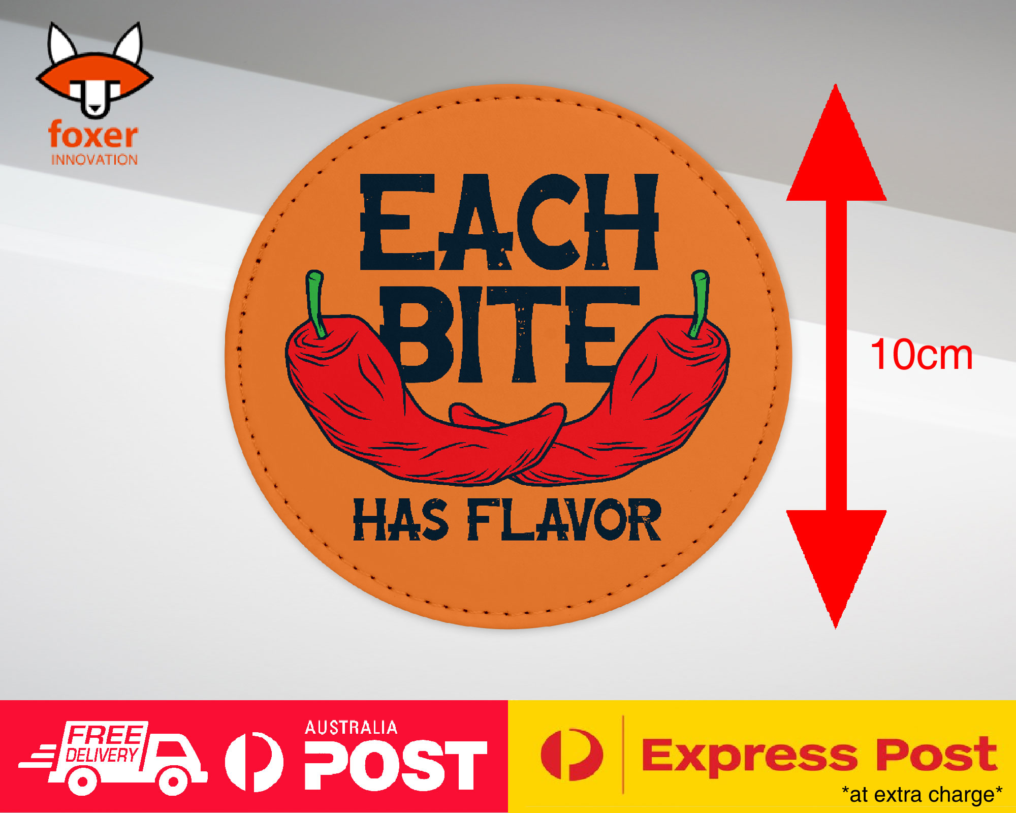 COASTER COFFEE DRINKING MAT|FUNNY HOT SPICY CHILLI QUOTE #3