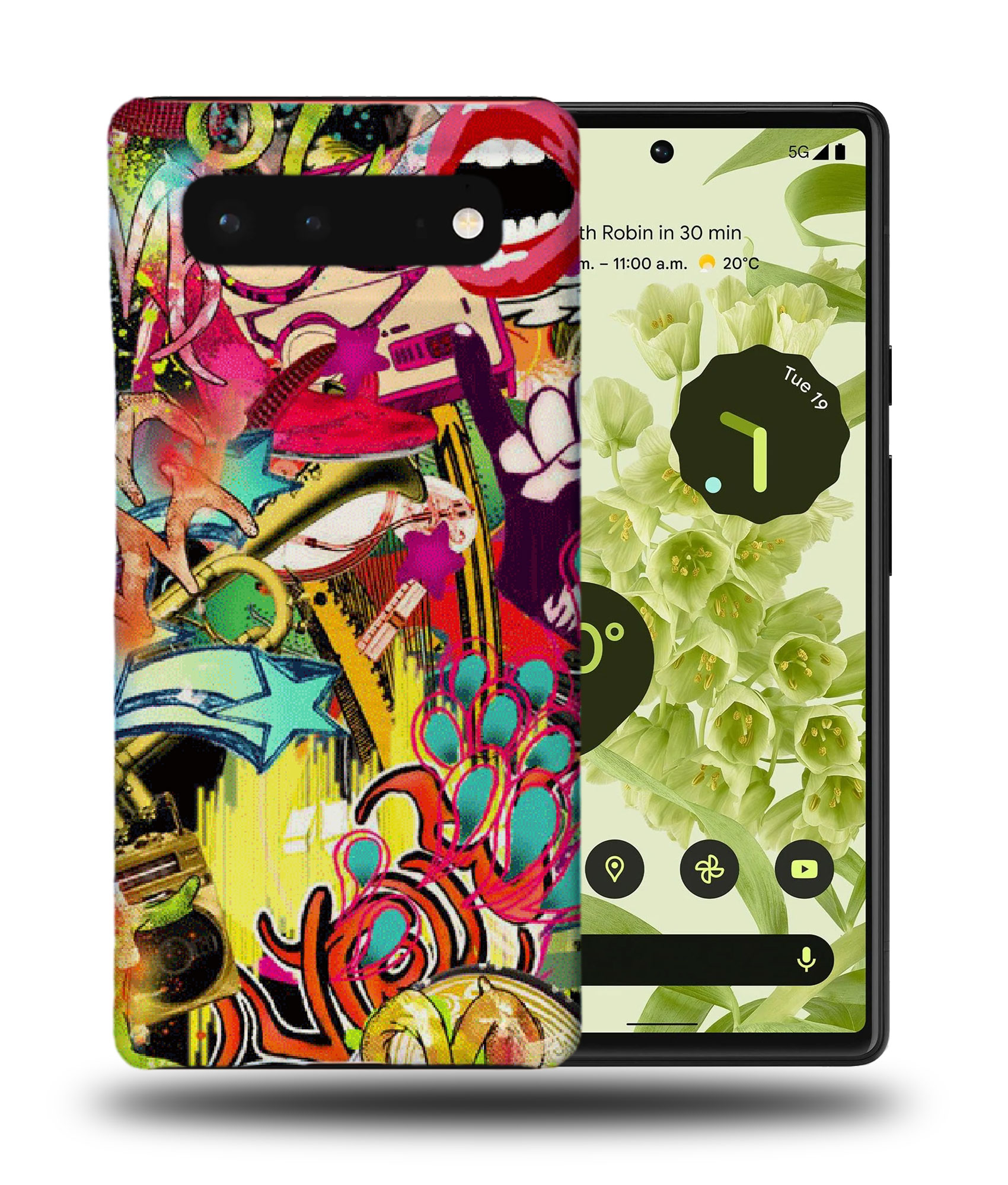 FUNDA FUNDA PARA GOOGLE PIXEL|GRAFFITI MODERNO DE ASPECTO GENIAL #2 - Imagen 3 de 11