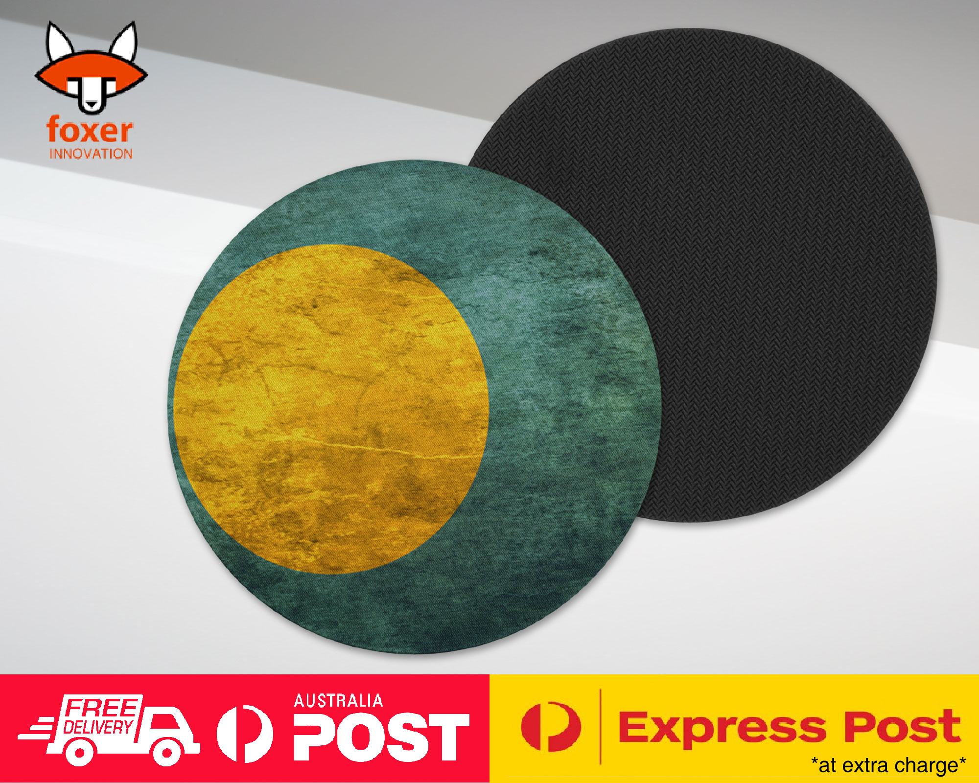 COASTER COFFEE DRINKING MAT|PALAU COUNTRY FLAG 117