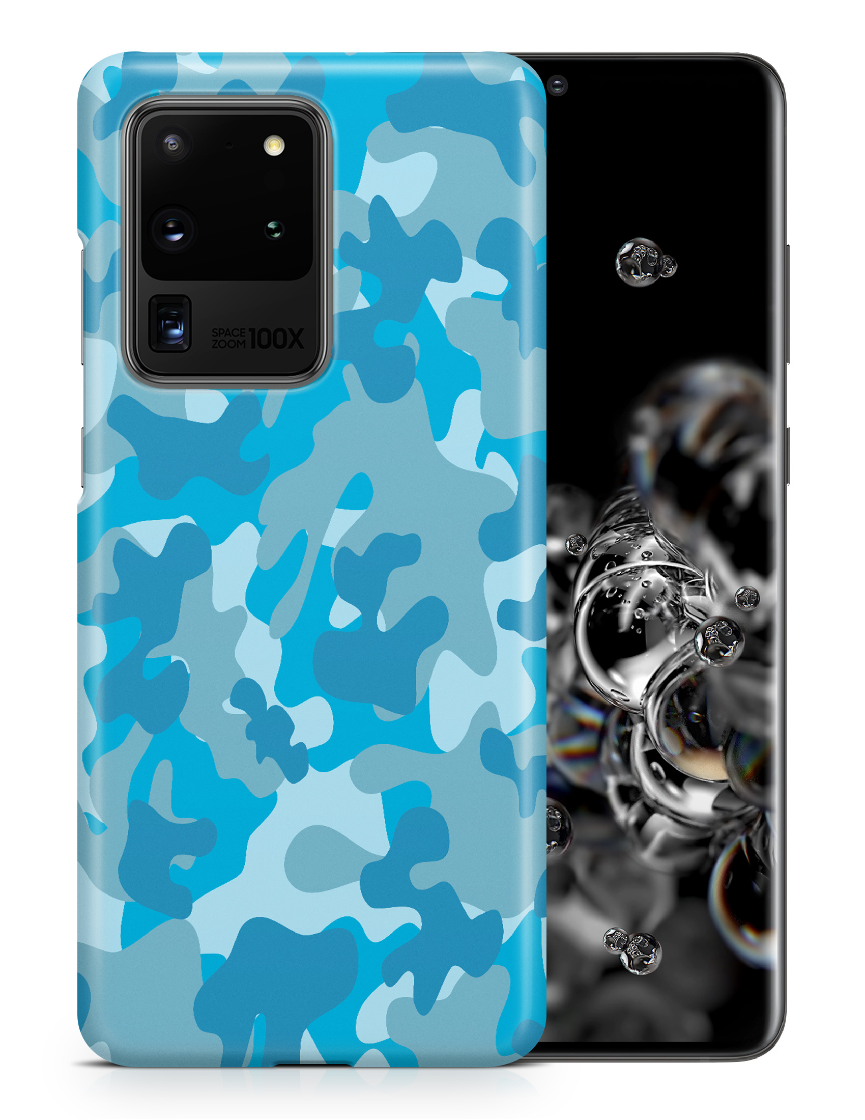 CASE COVER FOR SAMSUNG GALAXY|BLUE CAMOFLAGUE PATTERN - Picture 14 of 25