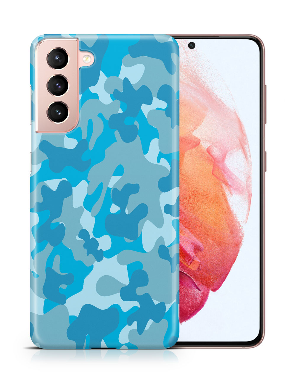 CASE COVER FOR SAMSUNG GALAXY|BLUE CAMOFLAGUE PATTERN - Picture 13 of 25