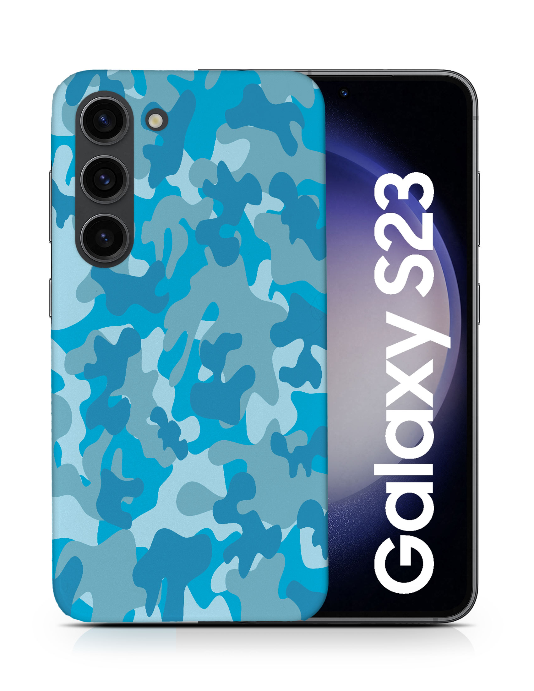 CASE COVER FOR SAMSUNG GALAXY|BLUE CAMOFLAGUE PATTERN - Picture 7 of 25