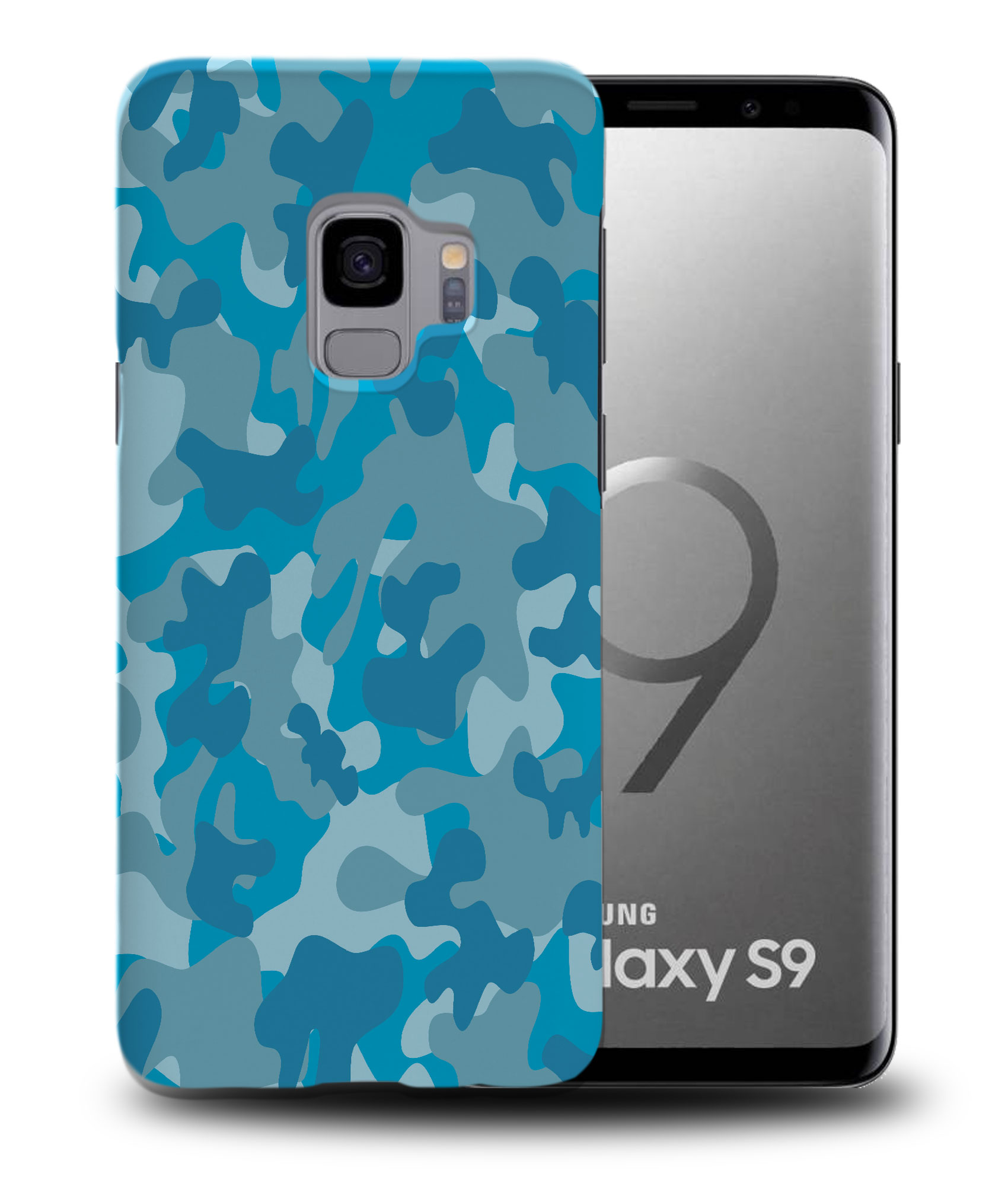 CASE COVER FOR SAMSUNG GALAXY|BLUE CAMOFLAGUE PATTERN - Picture 21 of 25