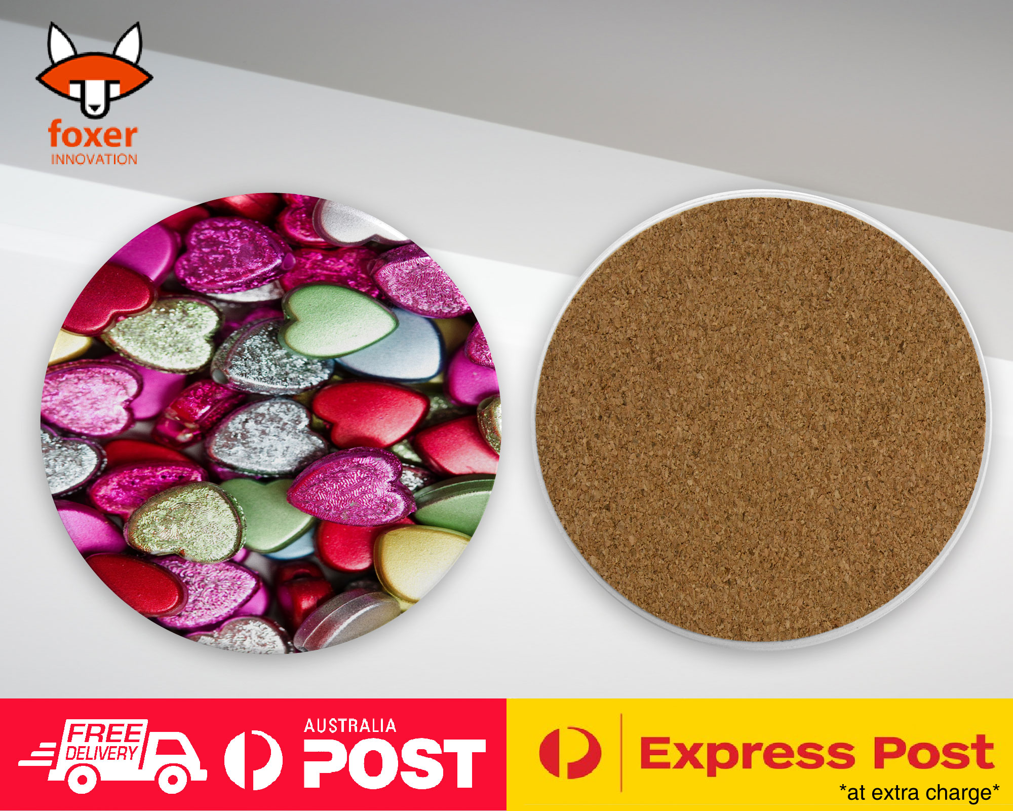 COASTER COFFEE DRINKING MAT|CUTE CHOCOLATE ADORABLE CANDY #4