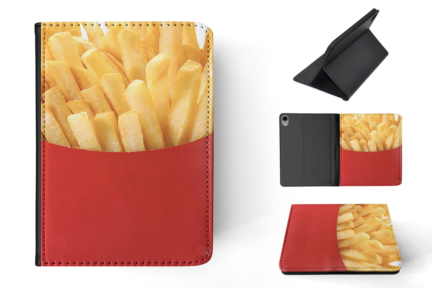 CASE COVER FOR APPLE IPAD|COOL FUN POTATO CHIPS FRIES WEDGE - 第 6/55 張圖片