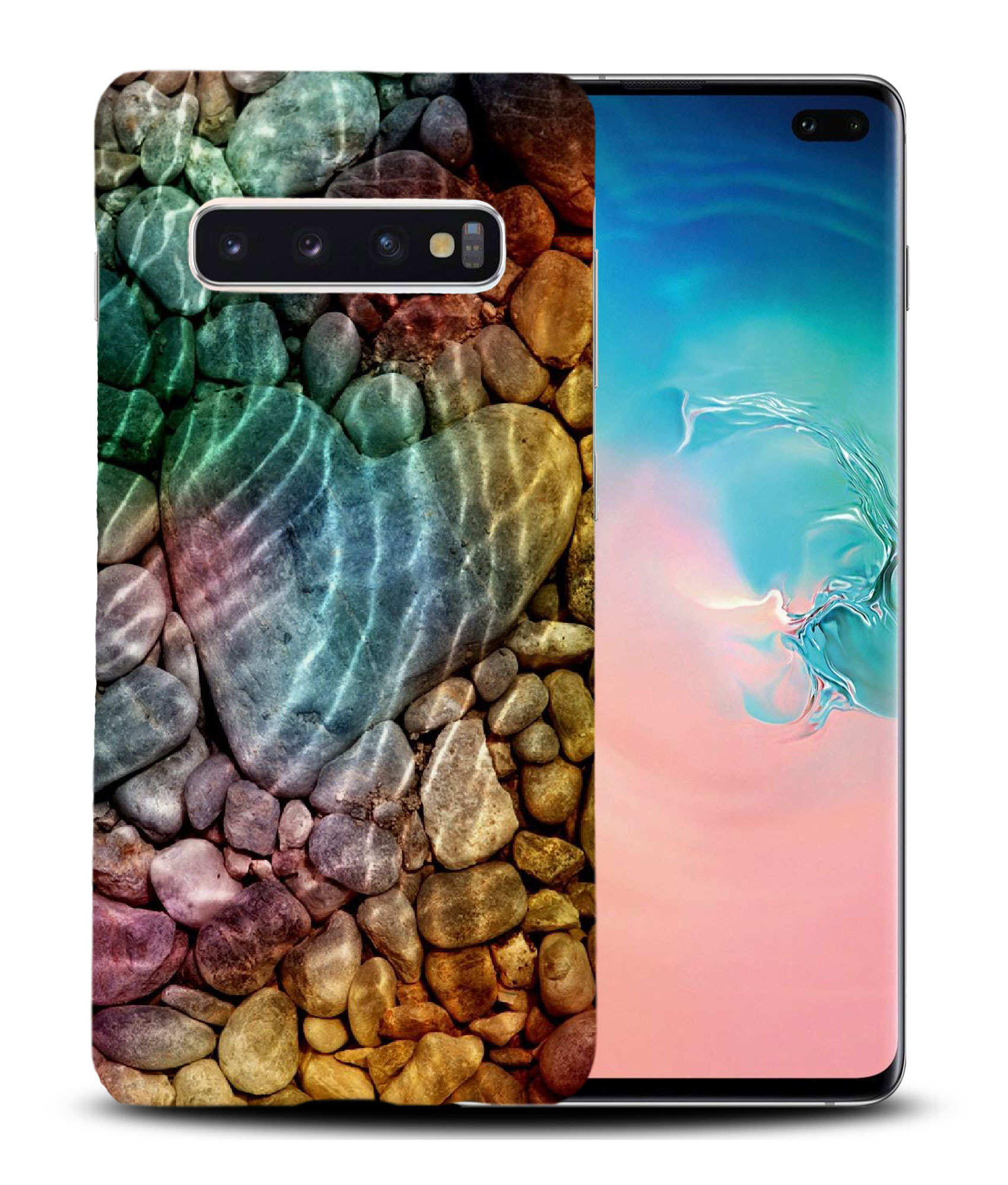CASE COVER FOR SAMSUNG GALAXY|RAINBOW ROCKS IN WATER - Picture 19 of 25